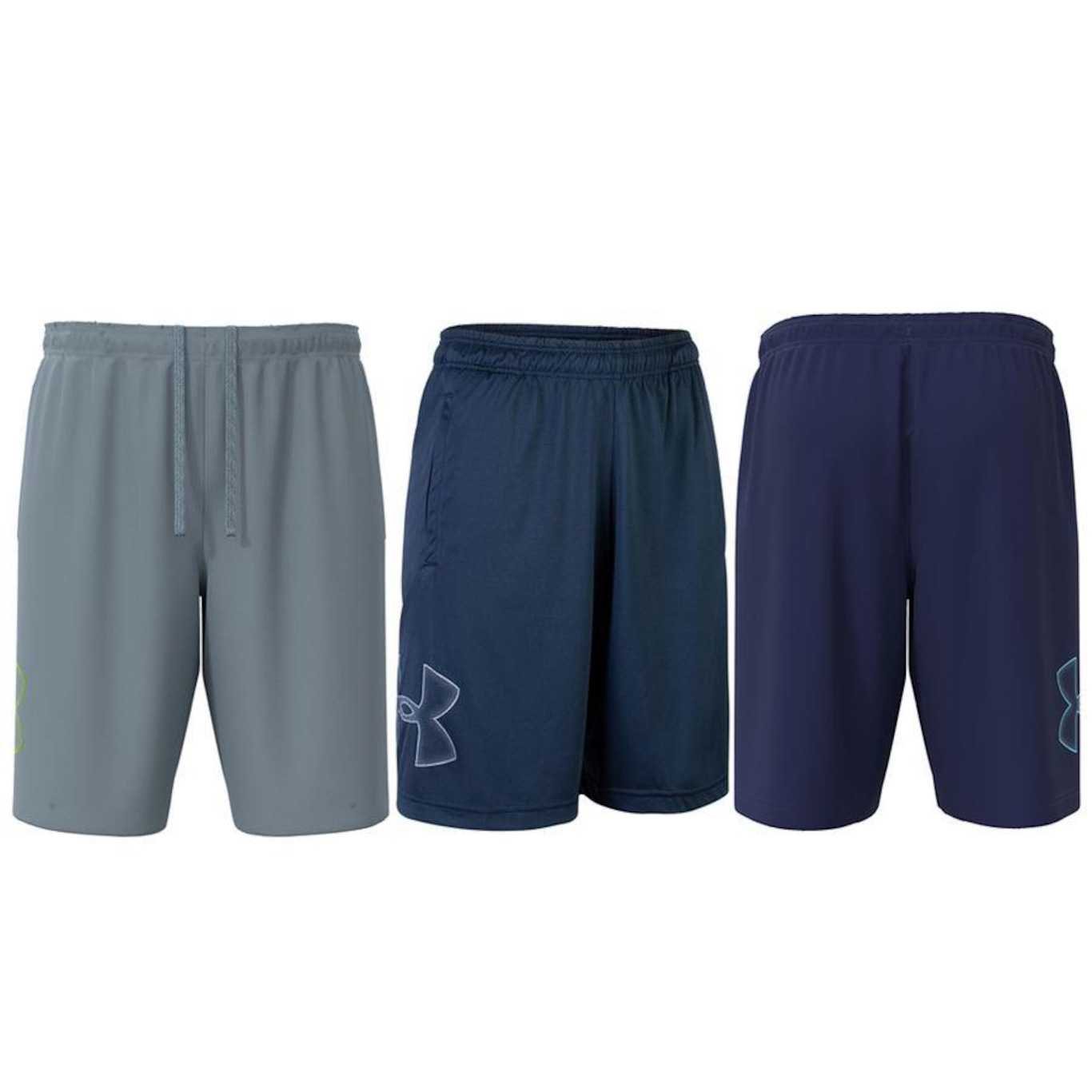 Short Under Armour Tech Graphic - 3 Unidades - Masculino - Foto 1