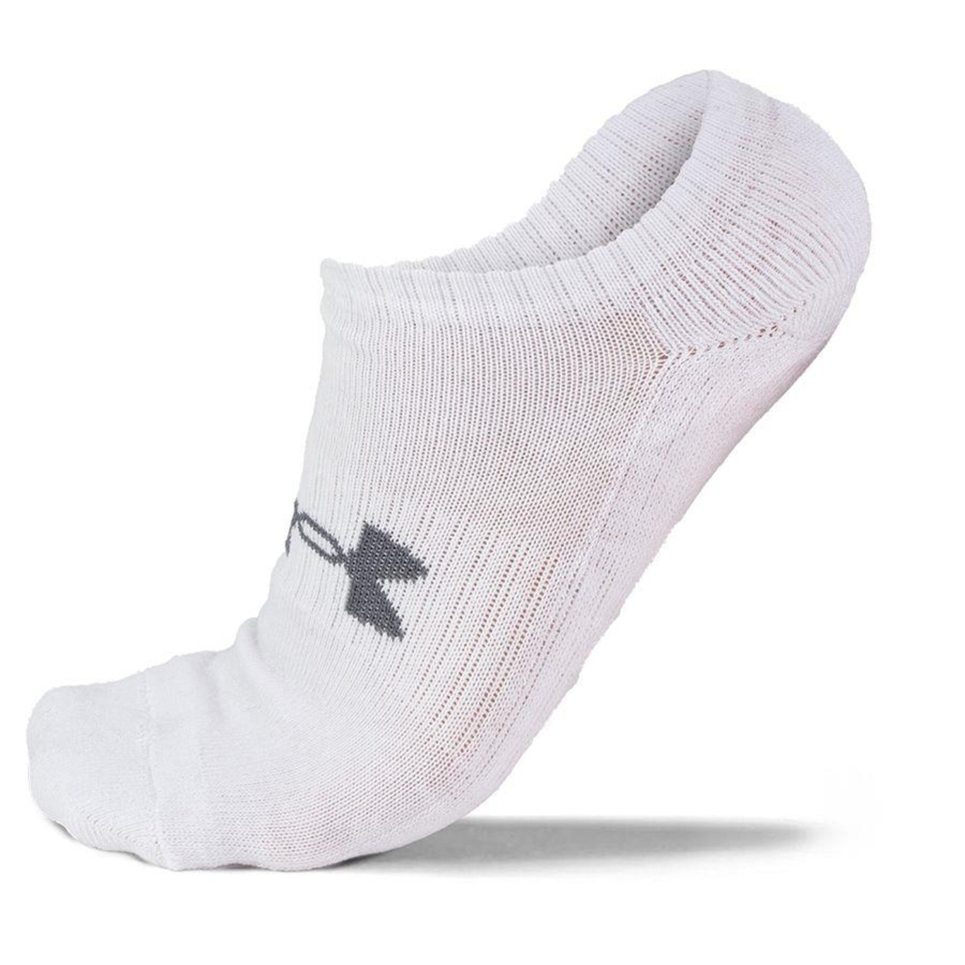 Meia Invisível Under Armour Core Cotton - 6 Pares - Unissex - Foto 3