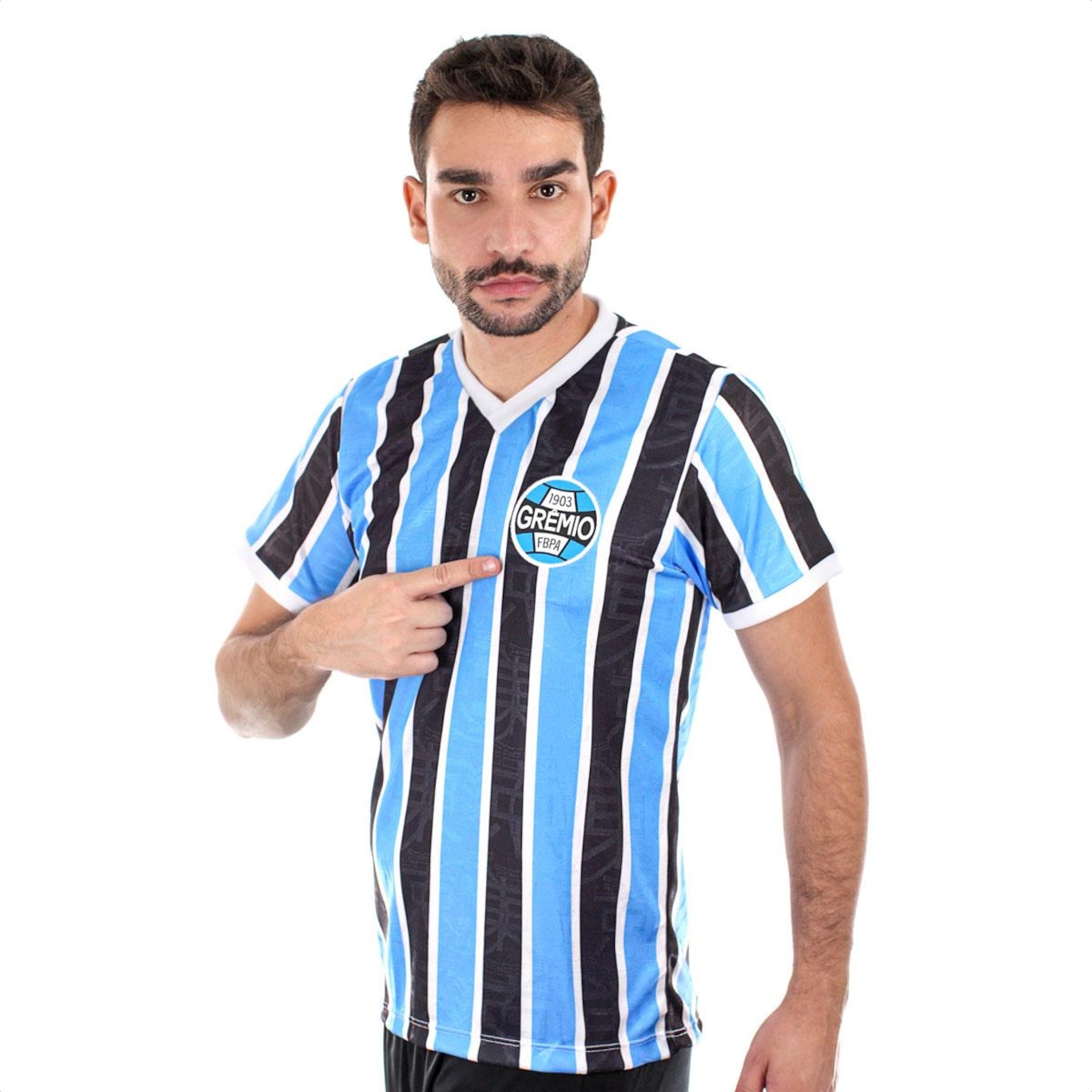 Camisa de Time Retromania Grêmio Tokio 1983 - Masculino - Foto 3