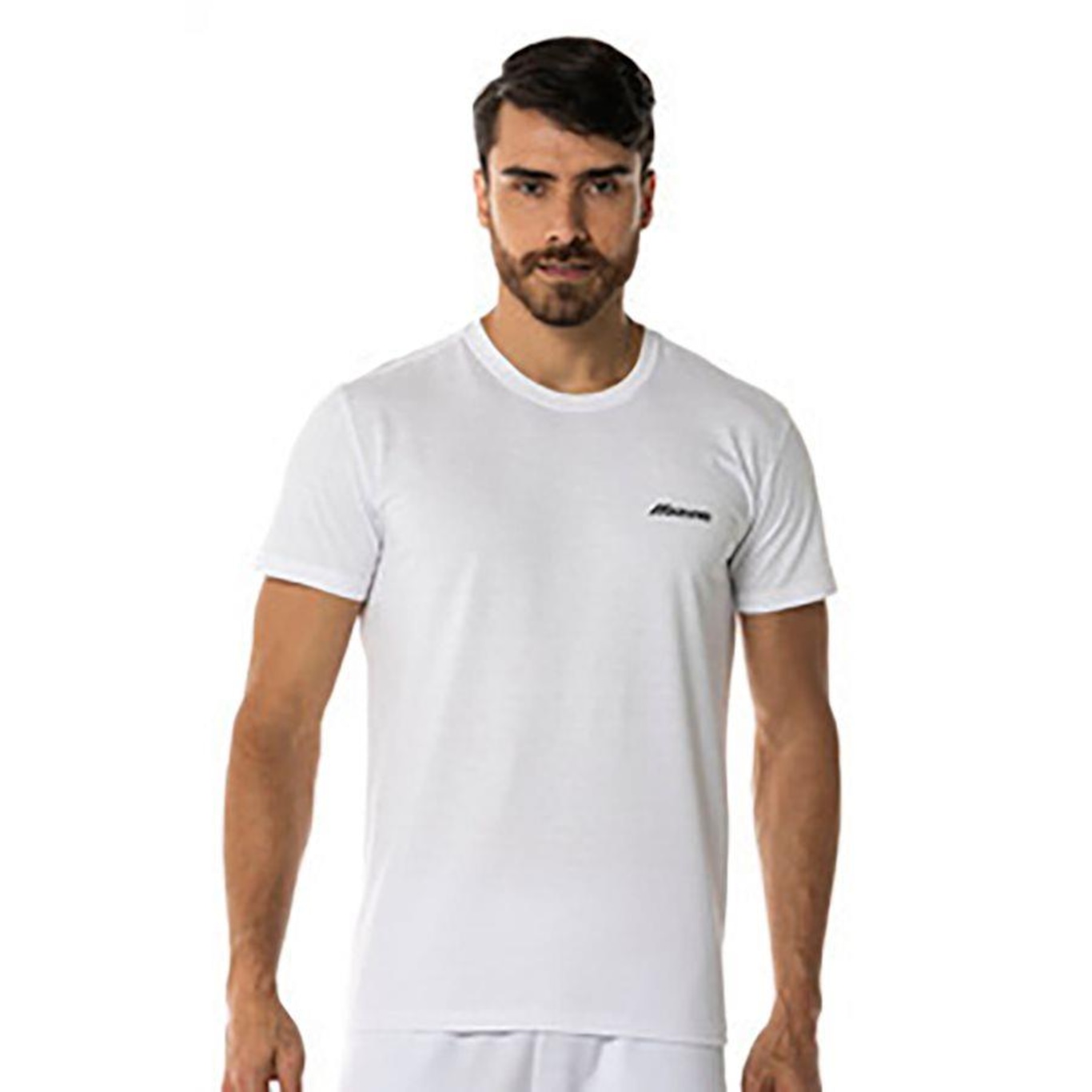 Camiseta Mizuno Basic Logo - 2 Unidades - Masculina - Foto 2