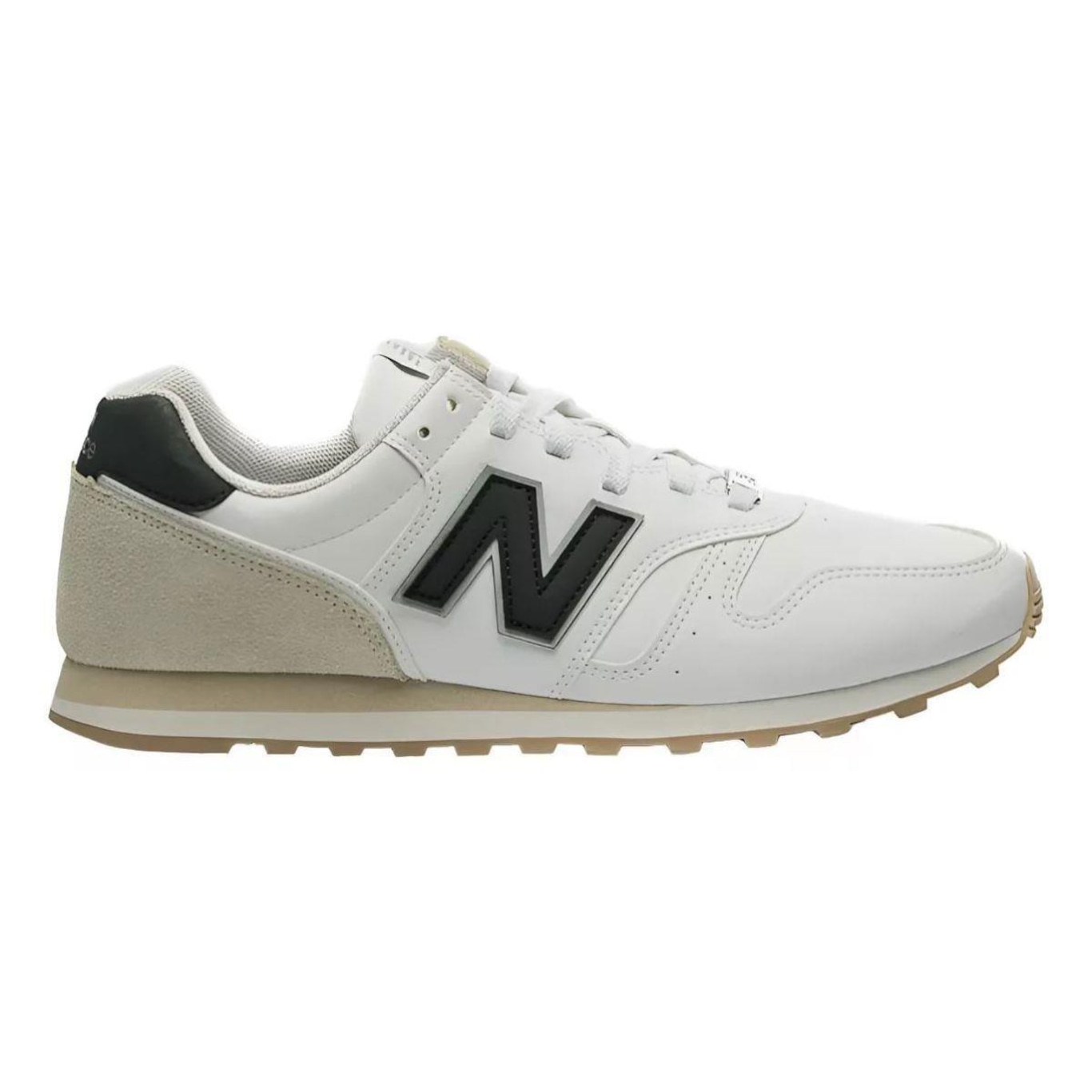 Tênis New Balance 373V2 - Masculino Branco - Foto 1