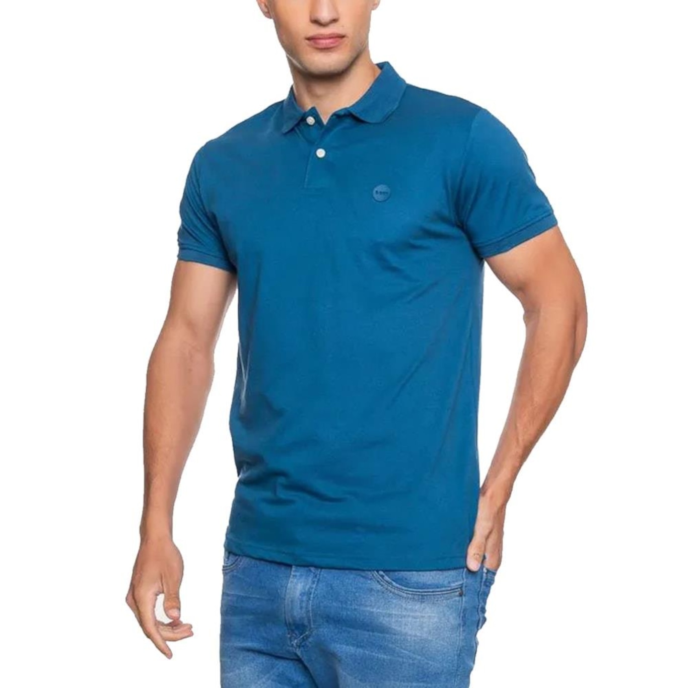 Camisa Polo Hd Sleeve H0111 - Masculina - Foto 3