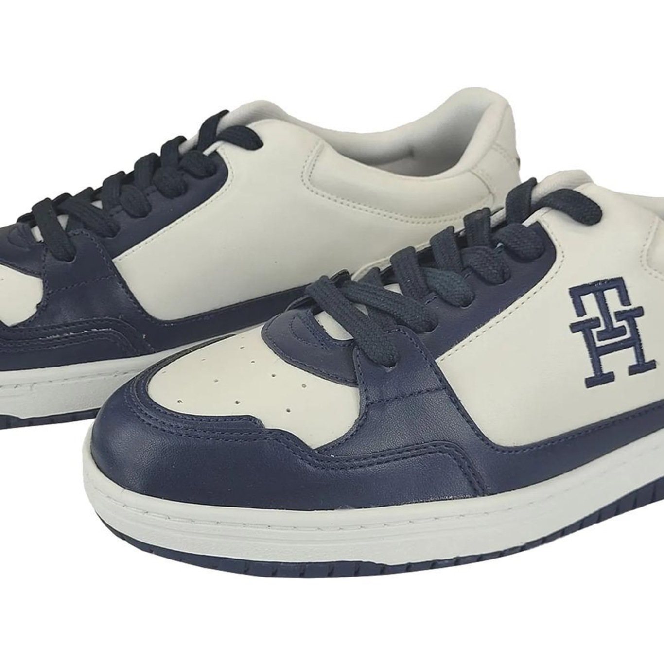 Tênis Tommy Hilfiger Basket 2C Mix Suede Lth Desert Sky - Masculino - Foto 2