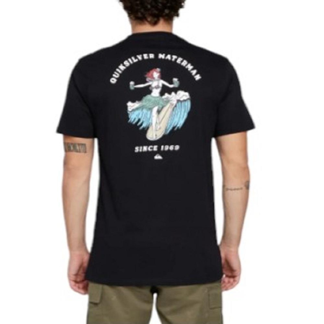 Camiseta Quiksilver Proper Print - Masculina - Foto 4