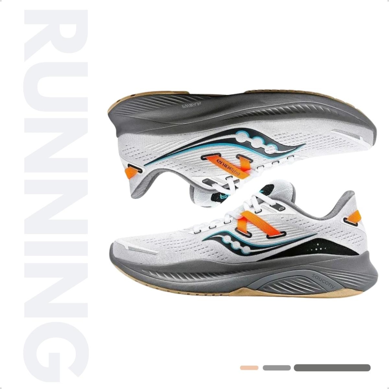 Tênis Saucony Guide 16 - Masculino - Foto 6