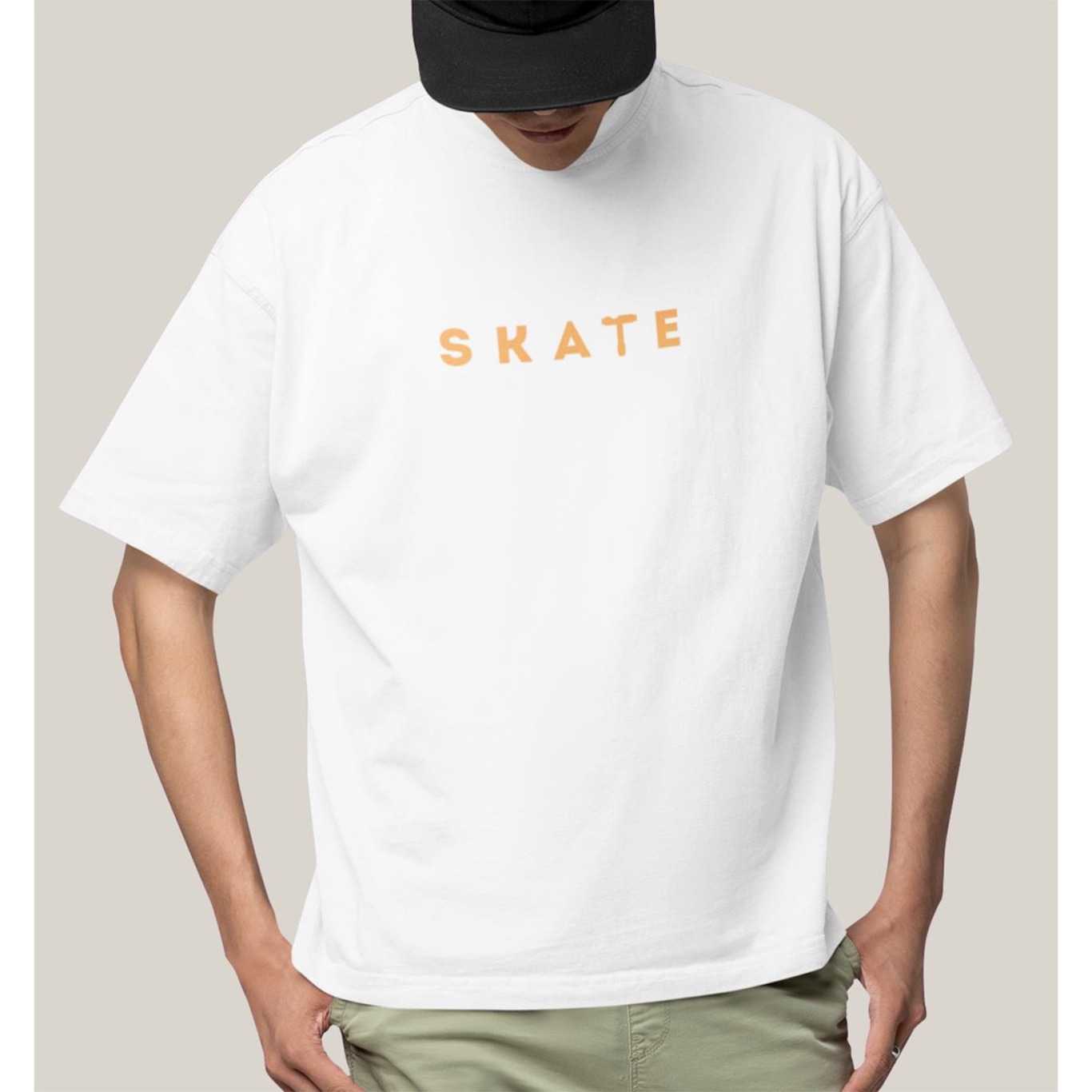 Camiseta Oversized Algodão Prime Wss Skate Key - Masculina - Foto 1