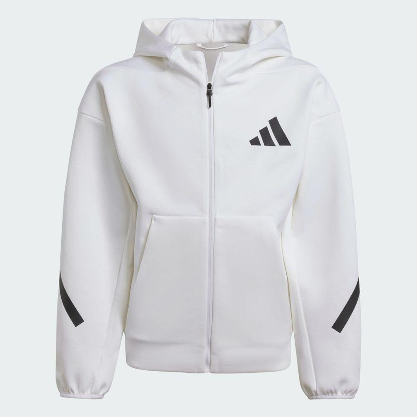 Jaqueta Capuz adidas Z.N.E. Full-Zip Infantil - Foto 4