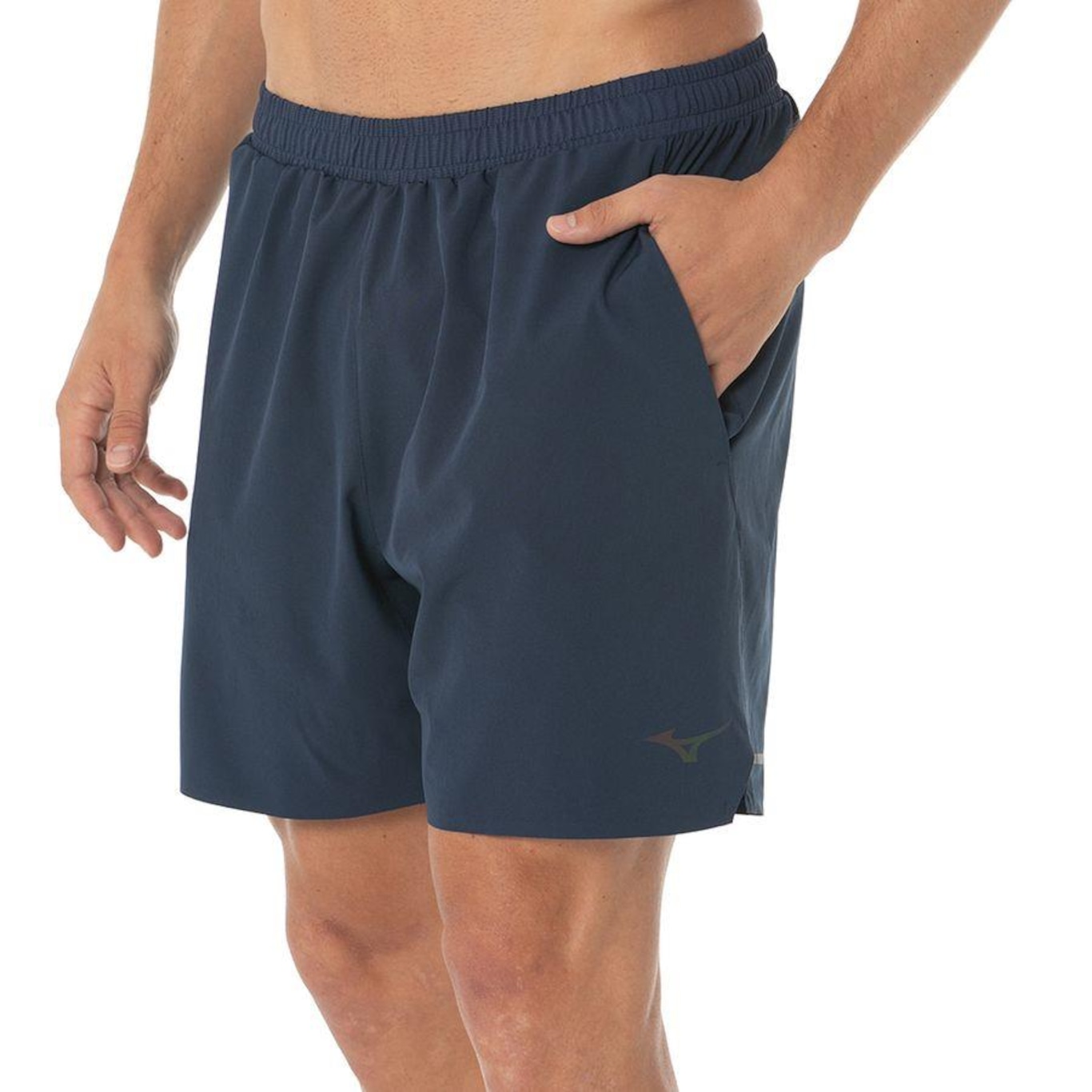 Shorts Mizuno 2X1 High 2 - Masculino - Foto 1