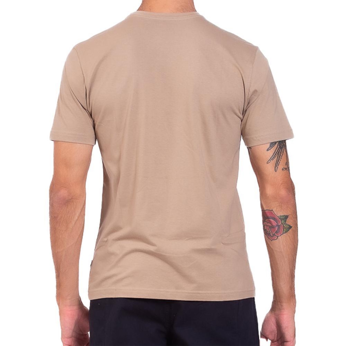 Camiseta Rip Curl Brand Icon Masculina Sand Dune - Foto 2