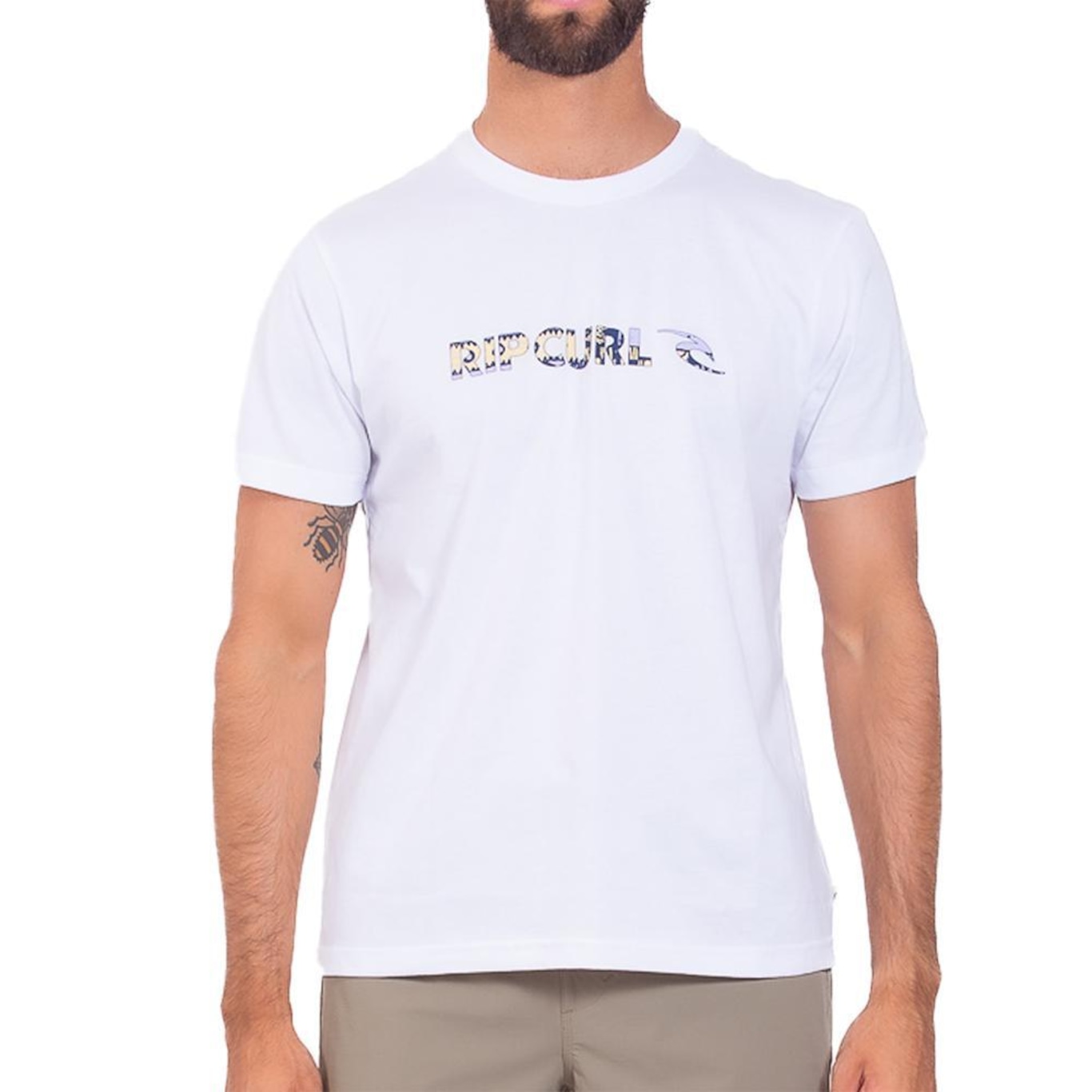 Camiseta Rip Curl Max Quest Masculina - Foto 1