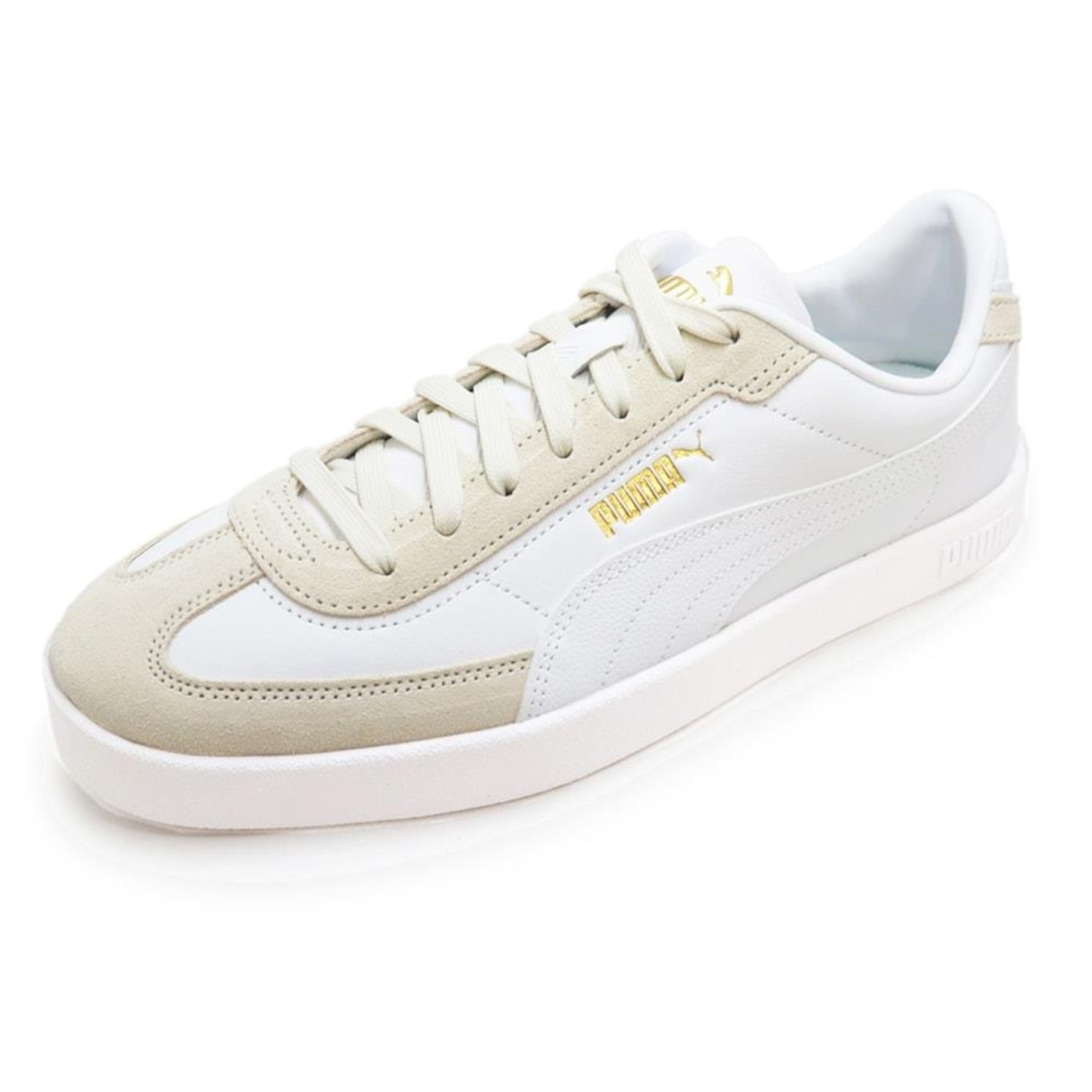 Tênis Puma Clube Ii Era White Vapor - Masculino - Foto 1