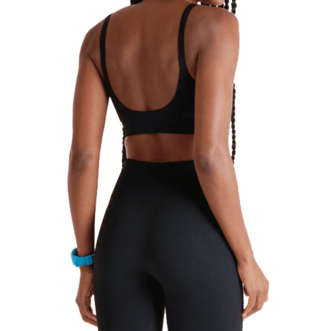 Top Lupo Lsport Slim Feminino - Preto - Foto 2