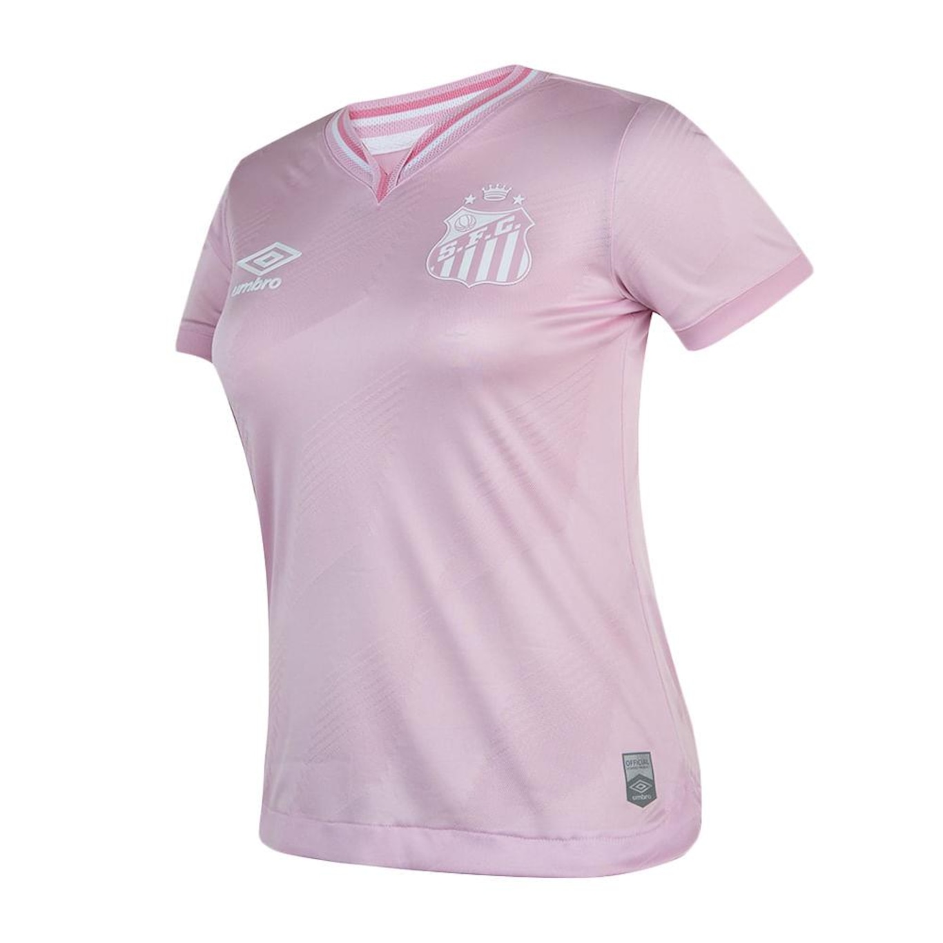 Camisa do Santos Outubro Rosa 2024 Umbro - Feminina - Foto 2