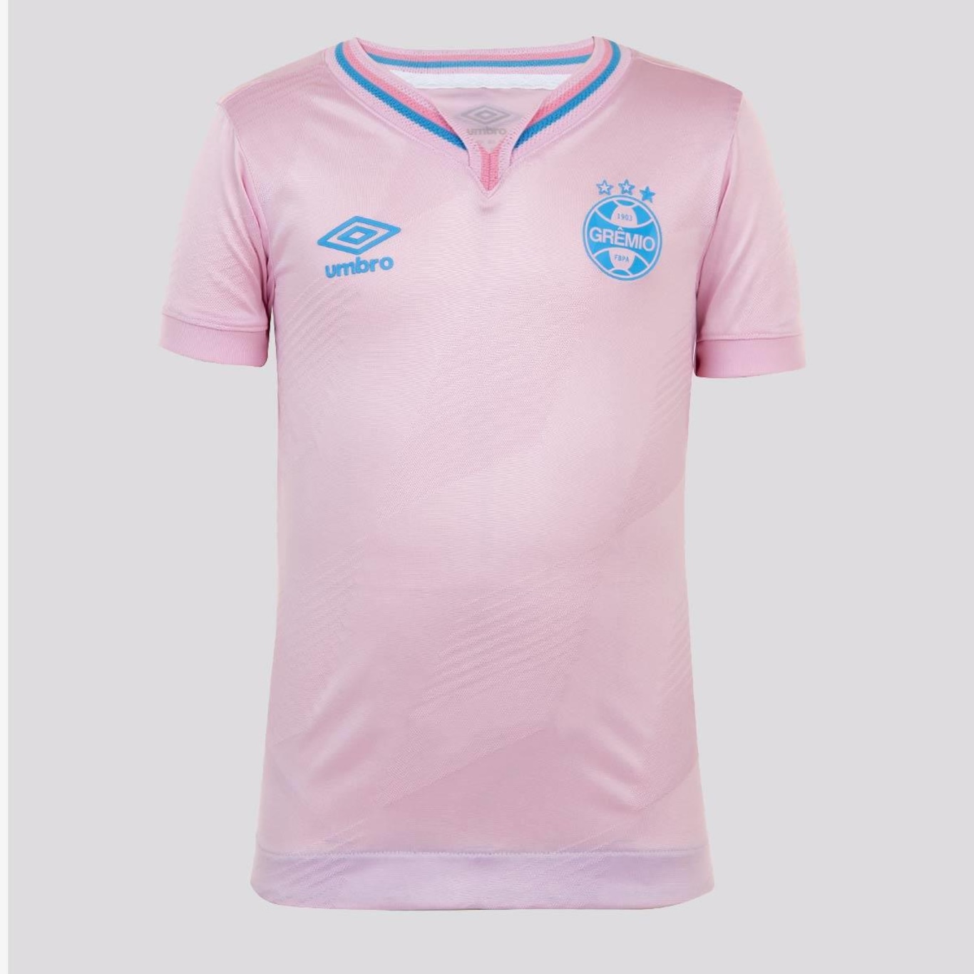 Camisa do Grêmio Outubro Rosa 2024 Umbro - Infantil - Foto 1