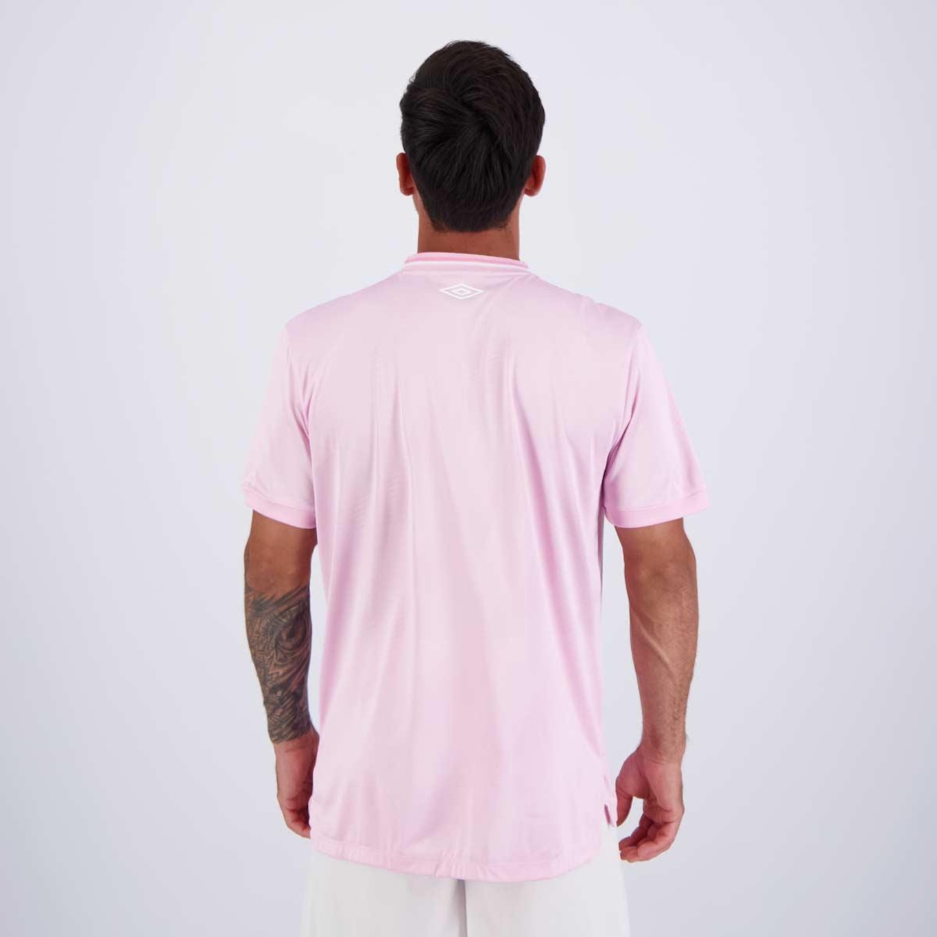 Camisa do Santos Outubro Rosa 2024 Umbro - Masculina - Foto 4