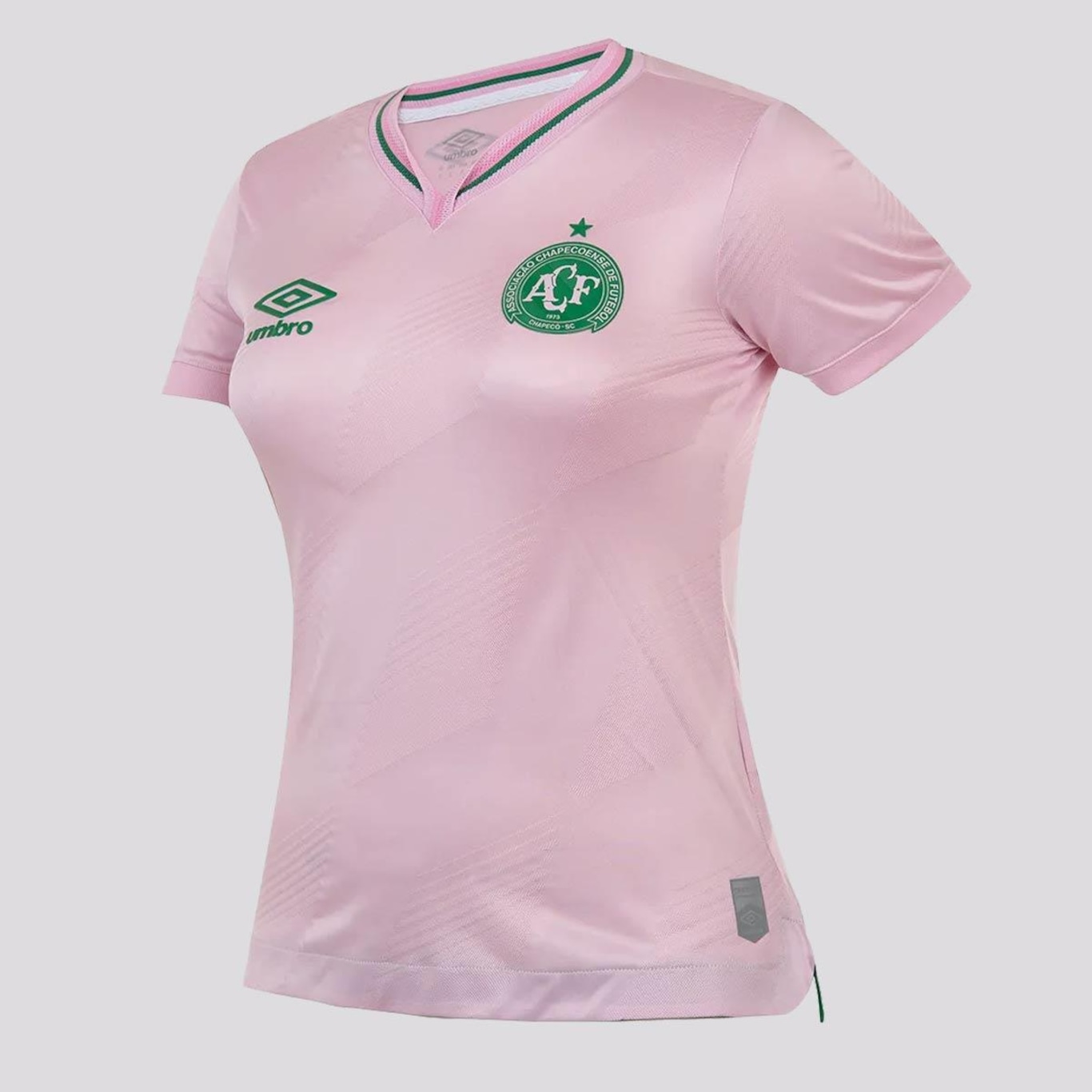 Camisa do Chapecoense Outubro Rosa 2024 Umbro - Feminina - Foto 1