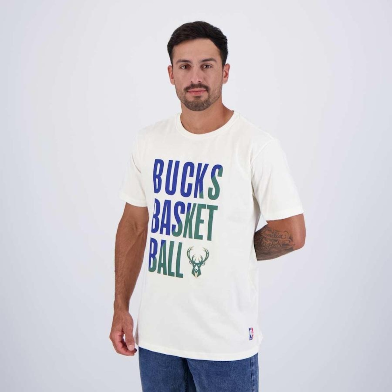 Camiseta Nba Milwaukee Bucks Colorful - Masculina - Foto 3