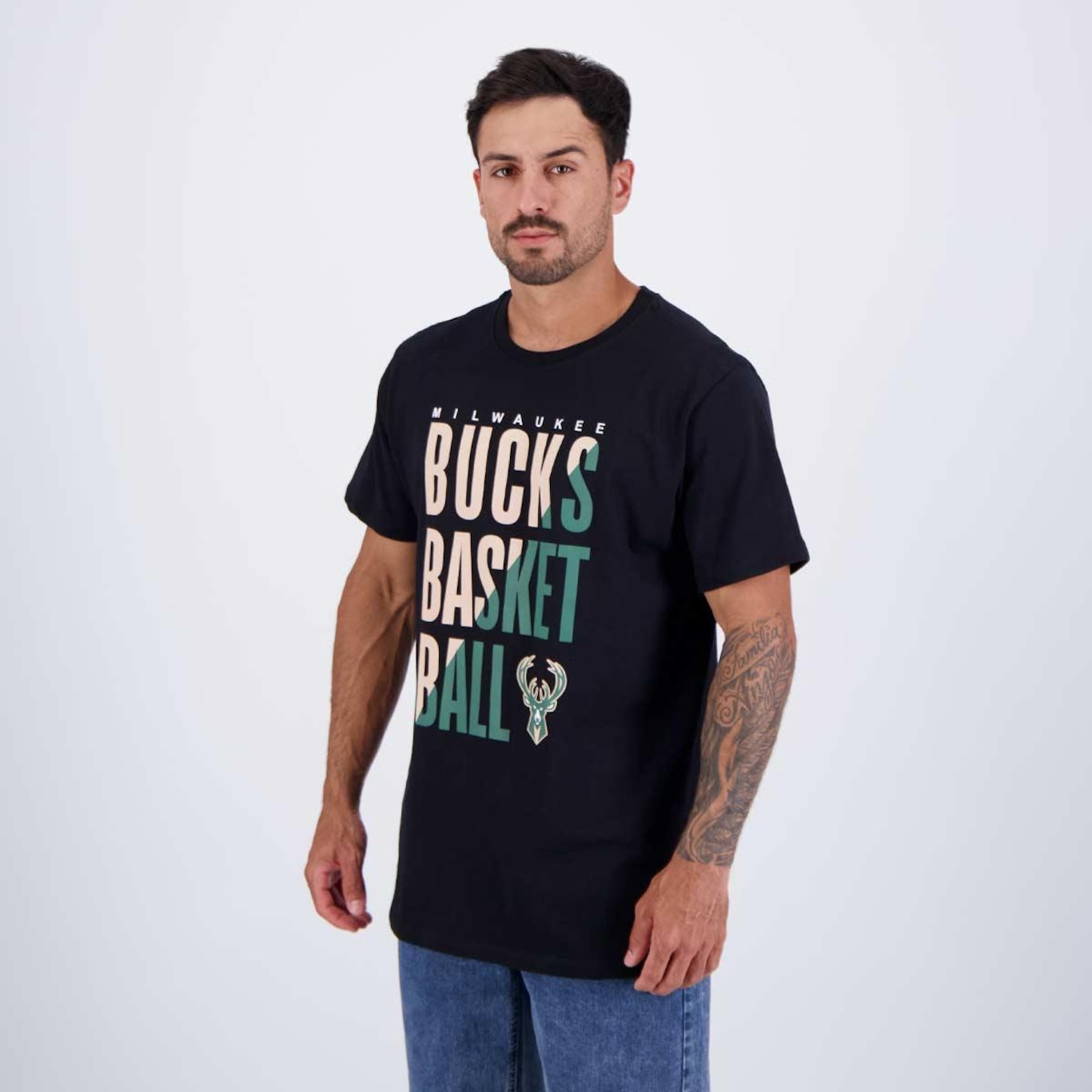 Camiseta Nba Milwaukee Bucks Colorful Masculina - Foto 3