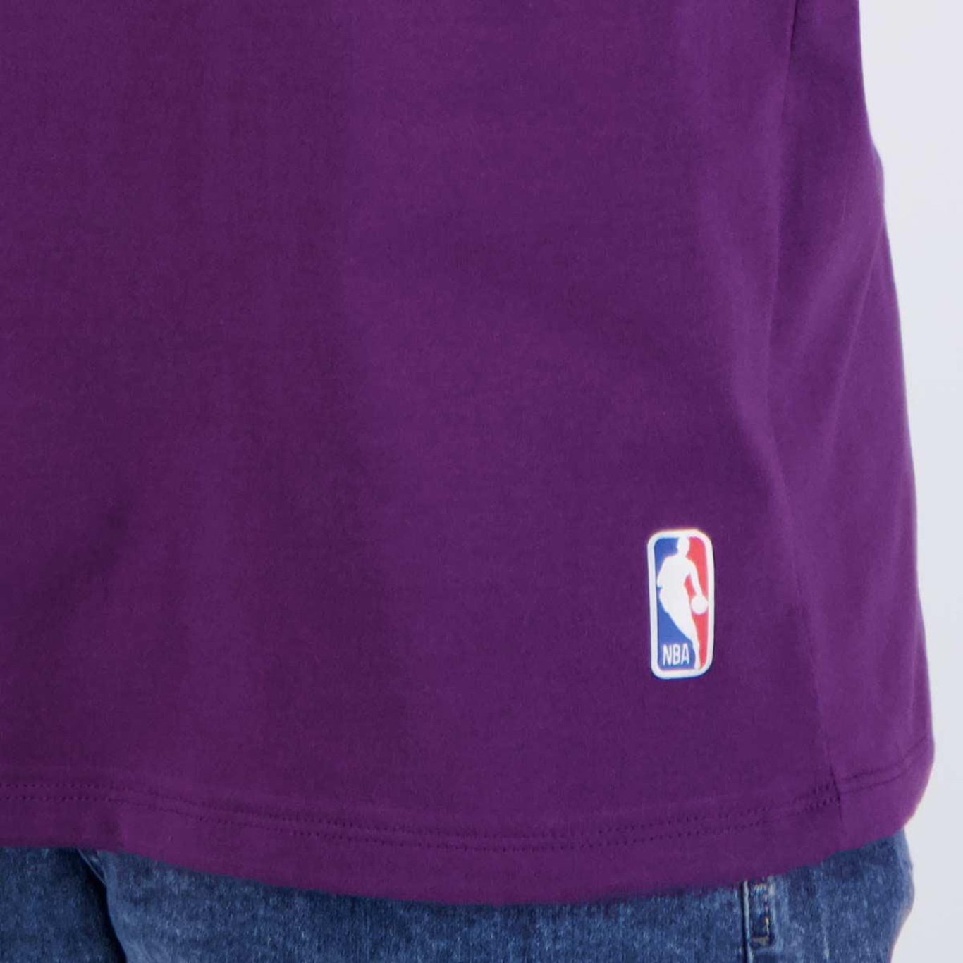 Camiseta Nba Wood Court Lakers Masculina - Foto 6