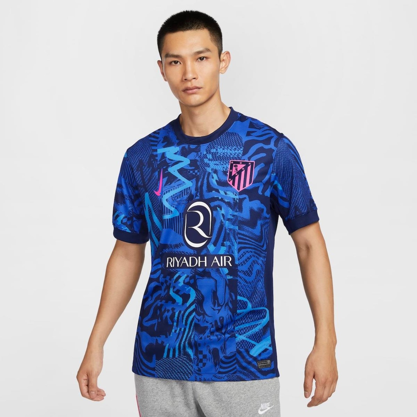 Camisa Atlético de Madrid Iii 2024/25 Torcedor Pro Nike - Masculina - Foto 1