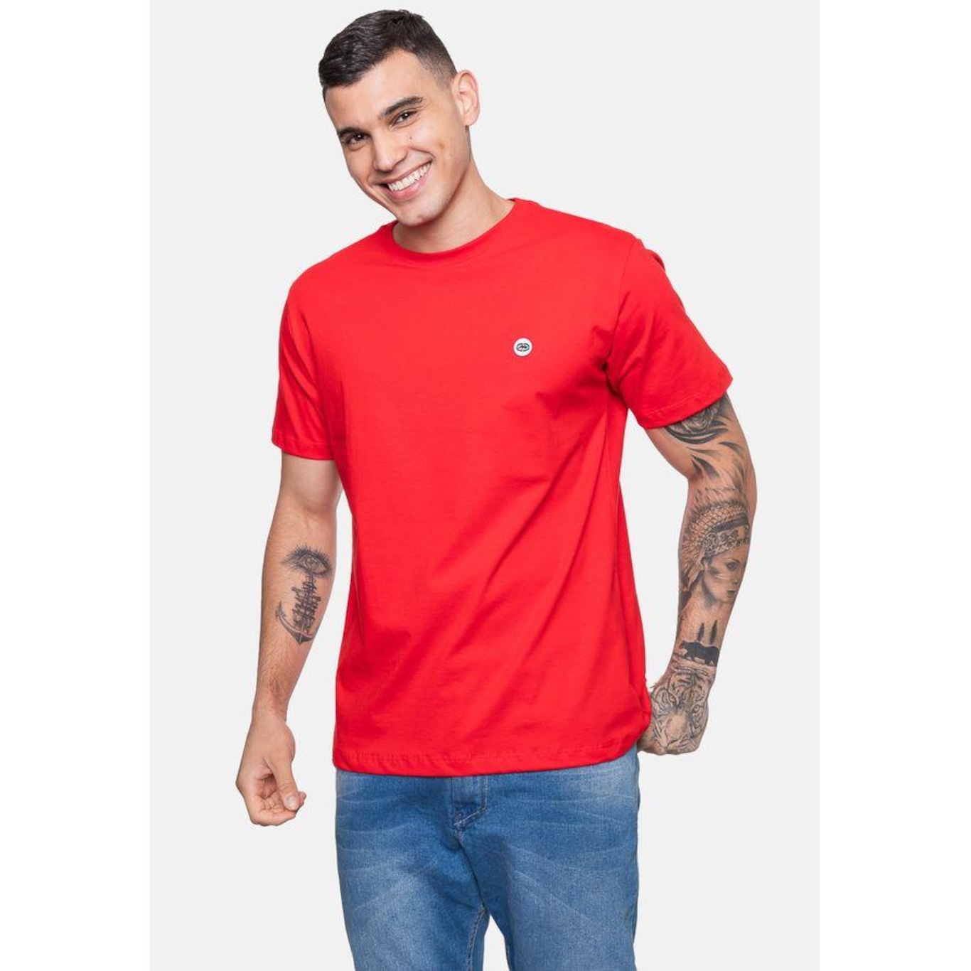 Camiseta Ecko Estampada - Masculina - Foto 4