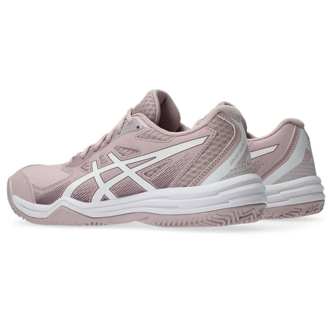 Tênis Asics Court Slide 3 Clay - Feminino - Foto 4