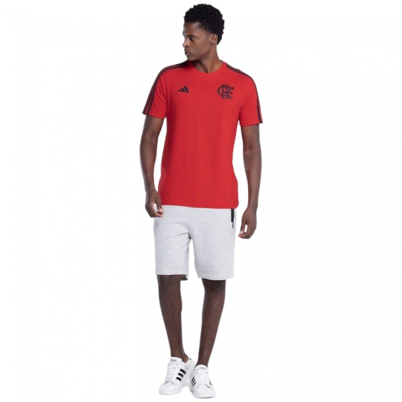 Camiseta adidas Flamengo Dna Masculina - Foto 4