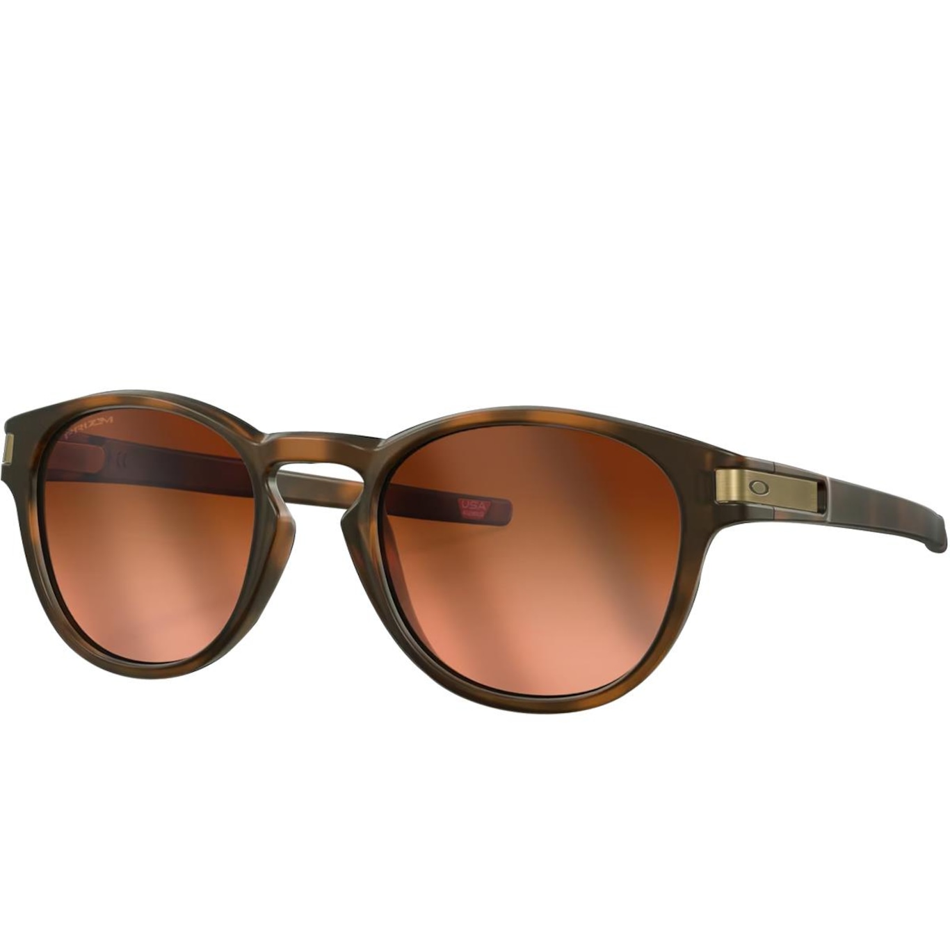 Óculos de Sol Unissex Oakley Latch Matte Brown Tortoise - Foto 1