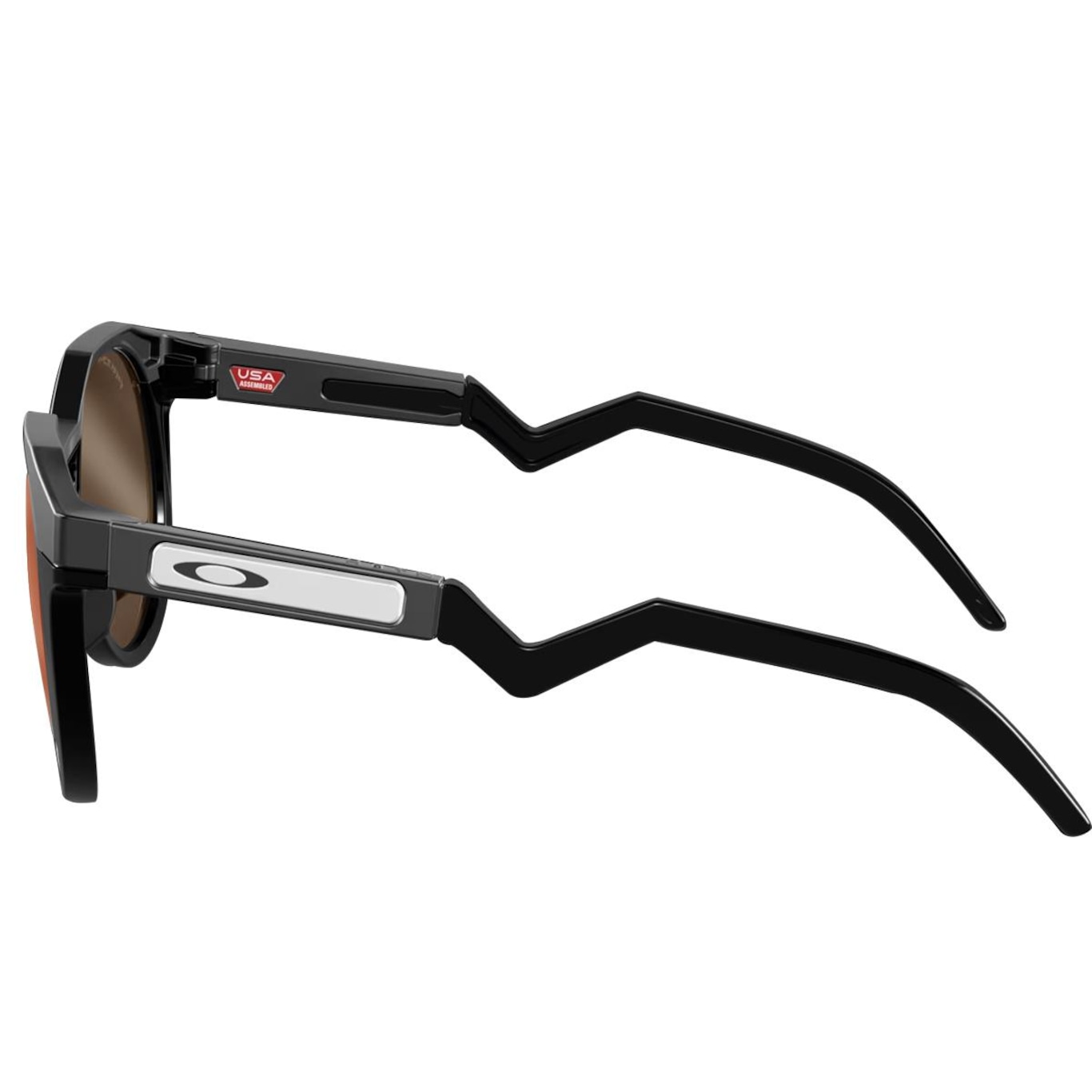 Óculos de Sol Unissex Oakley Hstn Matte Carbon - Foto 3