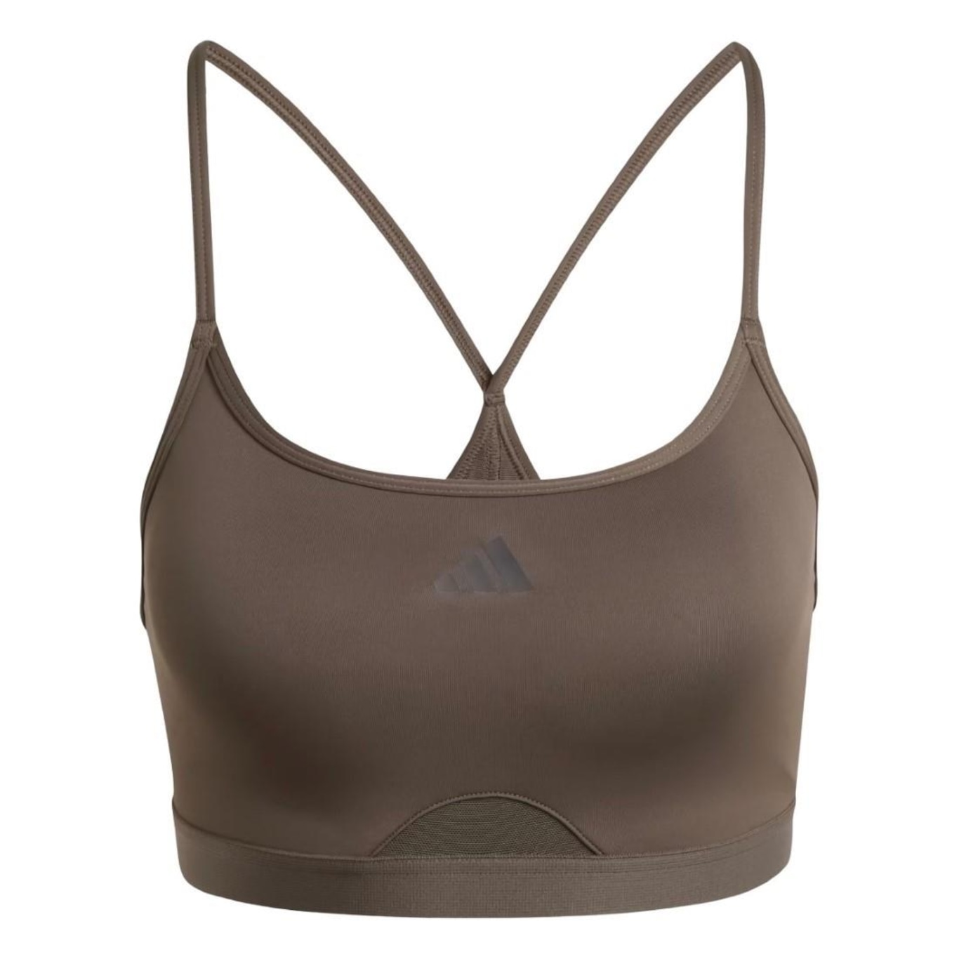 Top adidas Treino Aeroreact Suporte Leve - Feminino - Foto 1