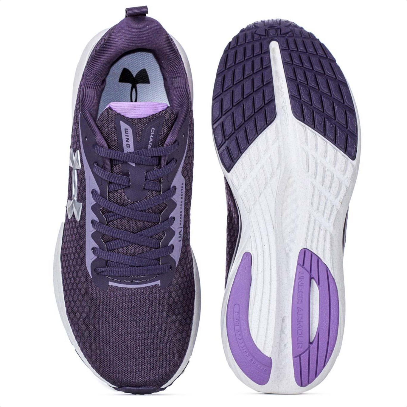 Tênis Under Armour Wing Se Roxo - Feminino - Foto 5