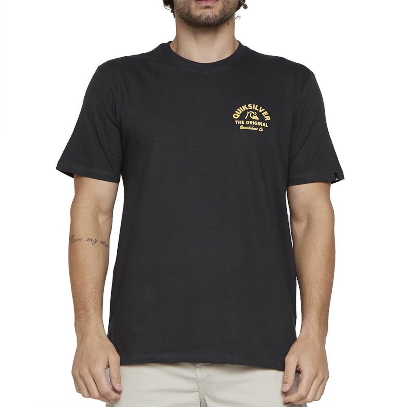 Camiseta Quiksilver Classic Arch - Masculina - Foto 1