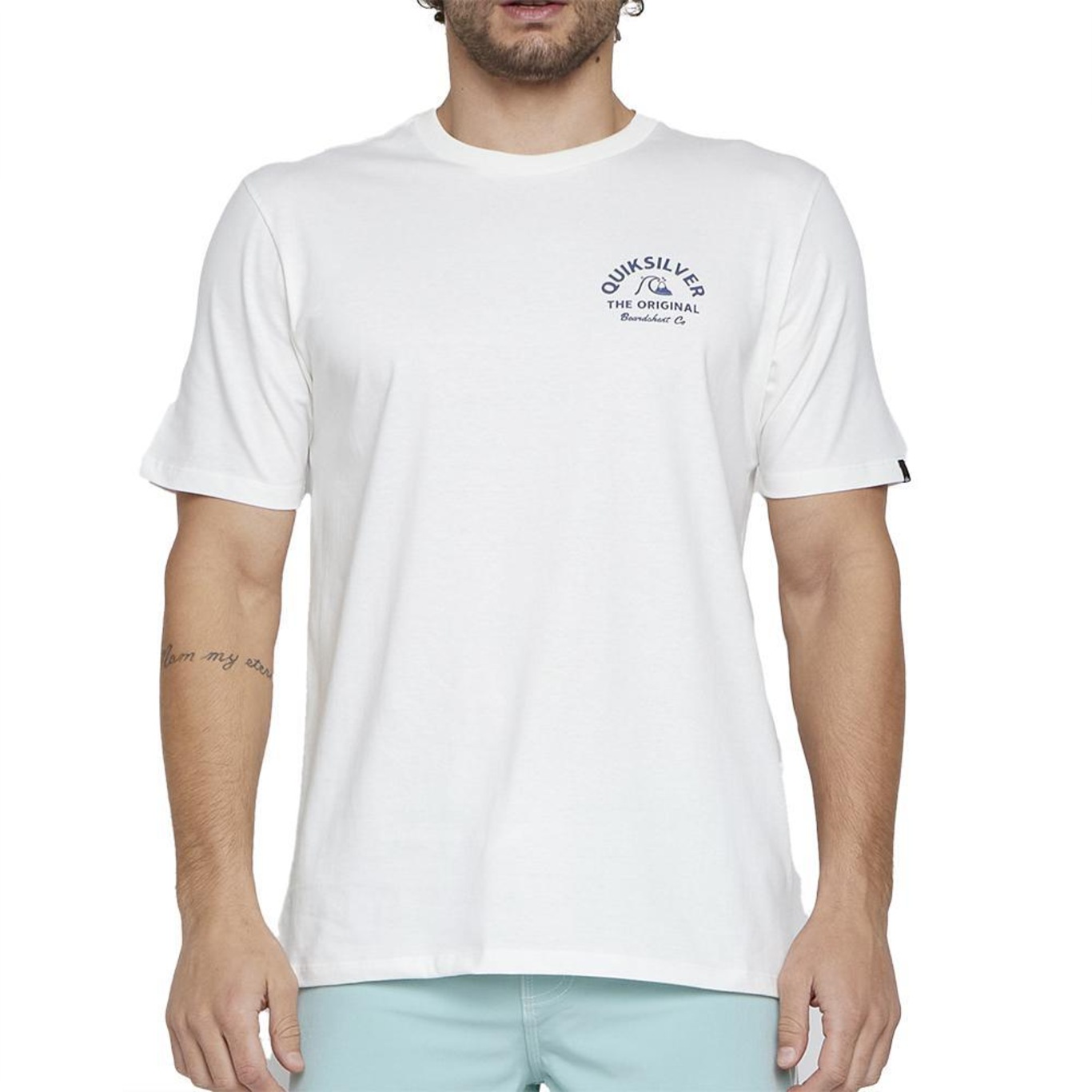 Camiseta Quiksilver Classic Arch - Masculina - Foto 1