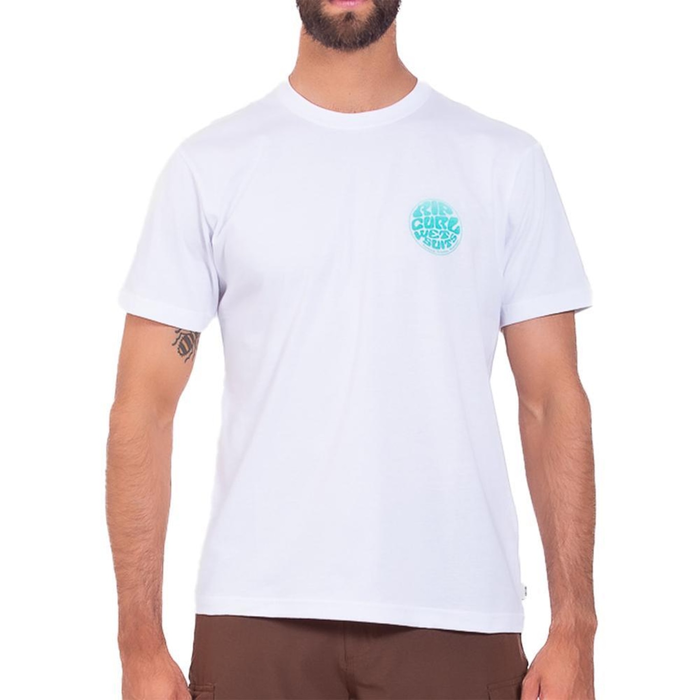 Camiseta Rip Curl Wettie Icon Gradient - Masculina - Foto 1