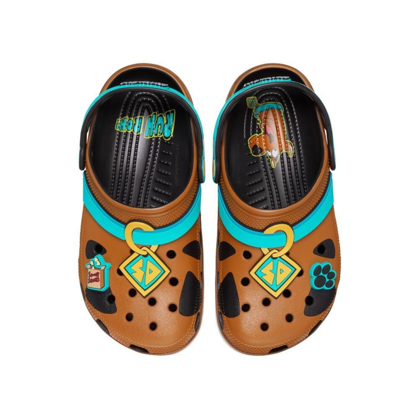 Sandália Crocs Scooby-Doo Classic Clog - Unissex - Foto 5