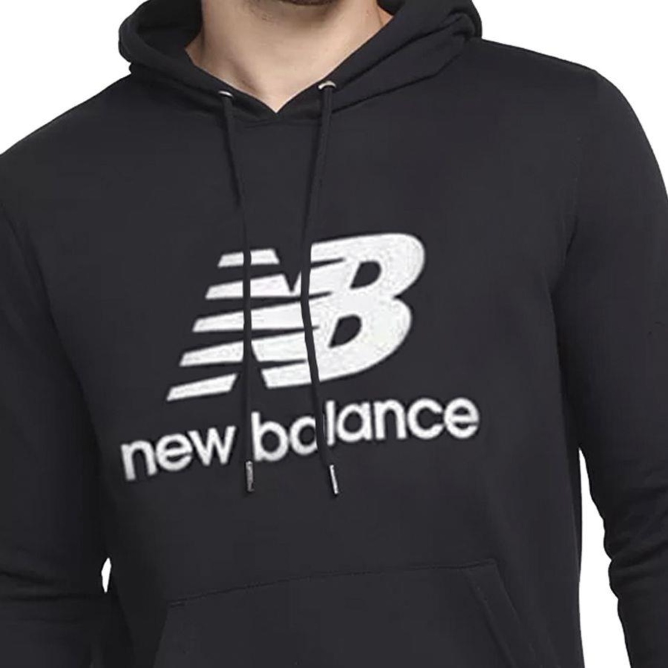 Moletom Essentials Preto- New Balance - New Balance - Foto 3