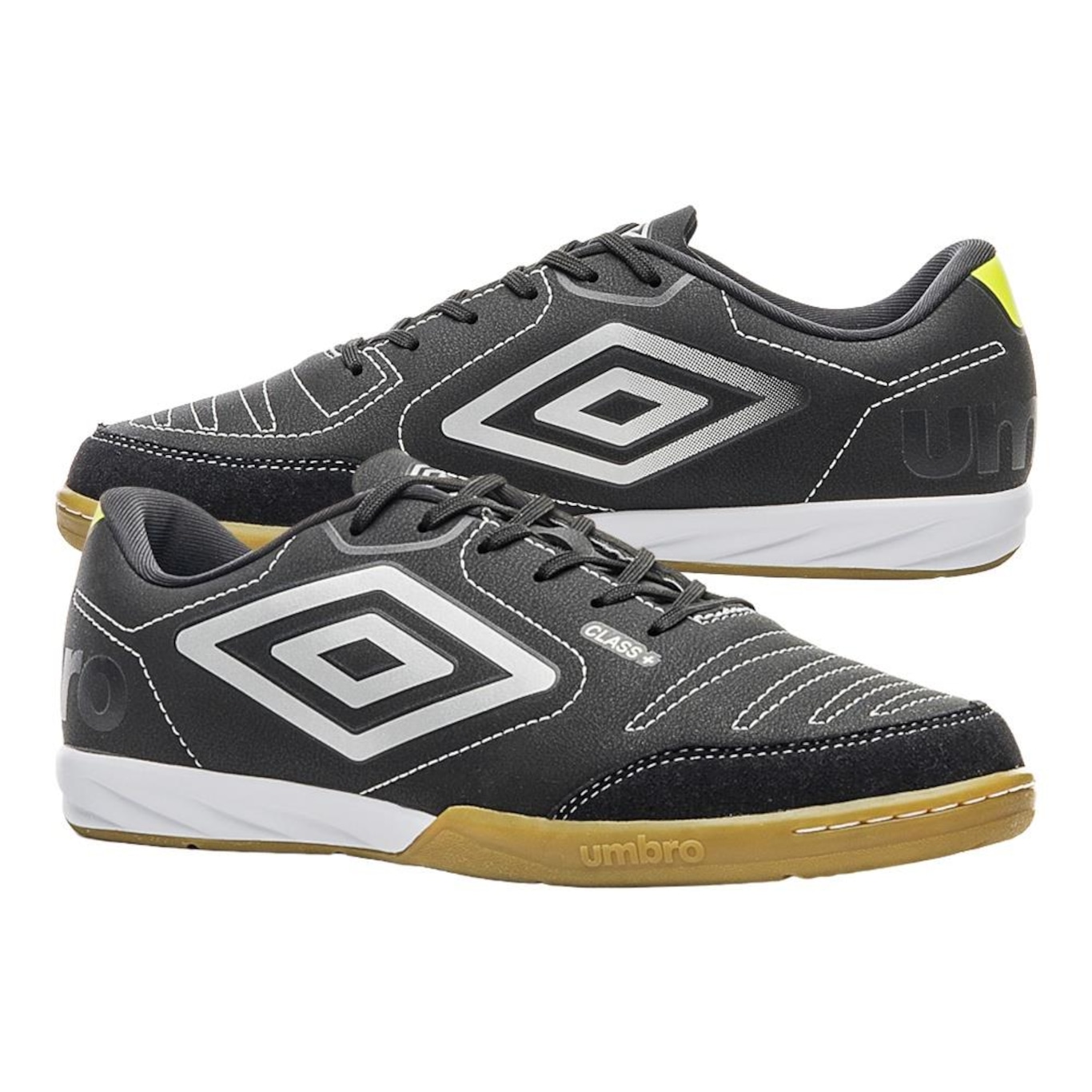 Chuteira Futsal Umbro Class+ - Adulto - Foto 2