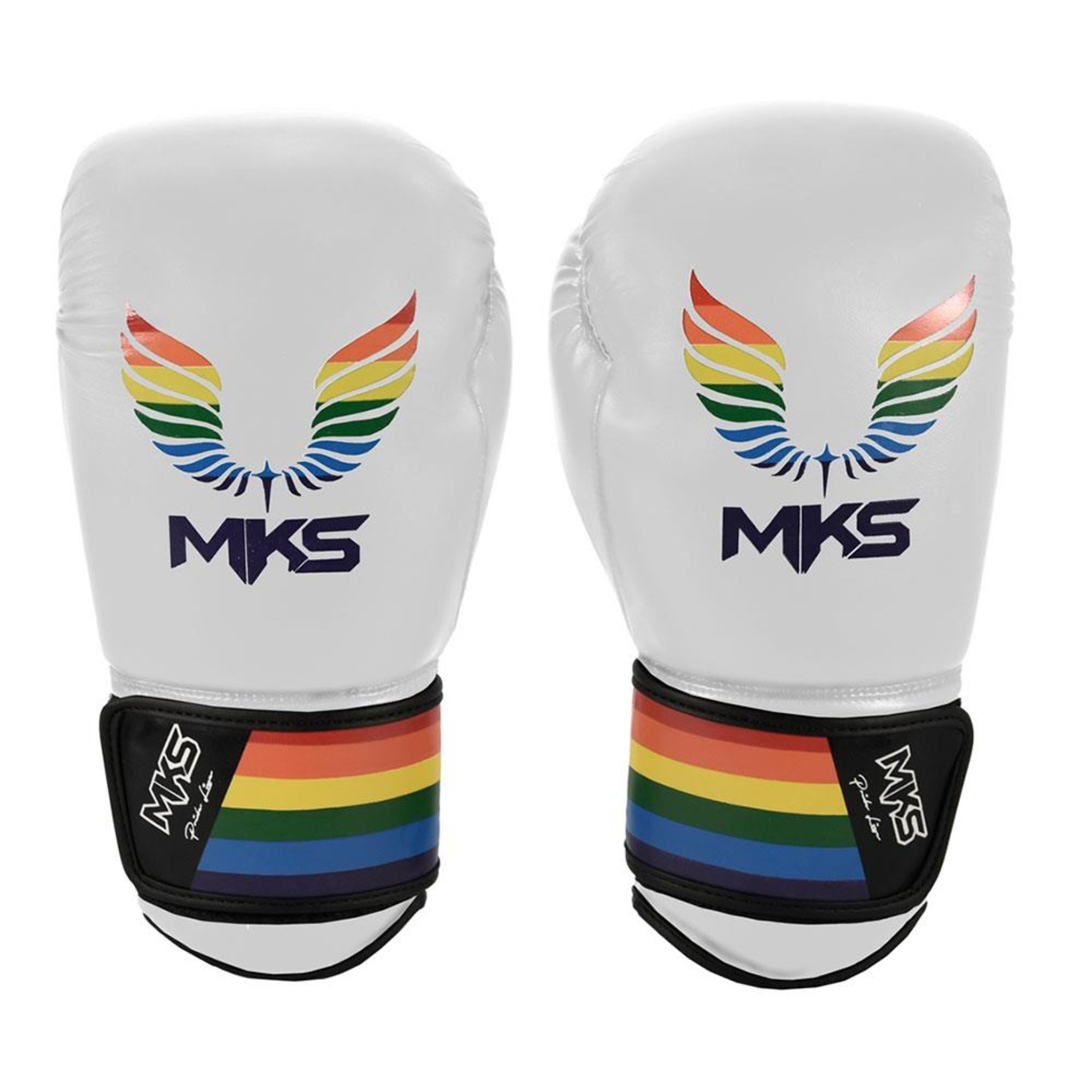 Luvas de Boxe Muay Thai Mks Energy Pride Line - Adulto - Foto 1