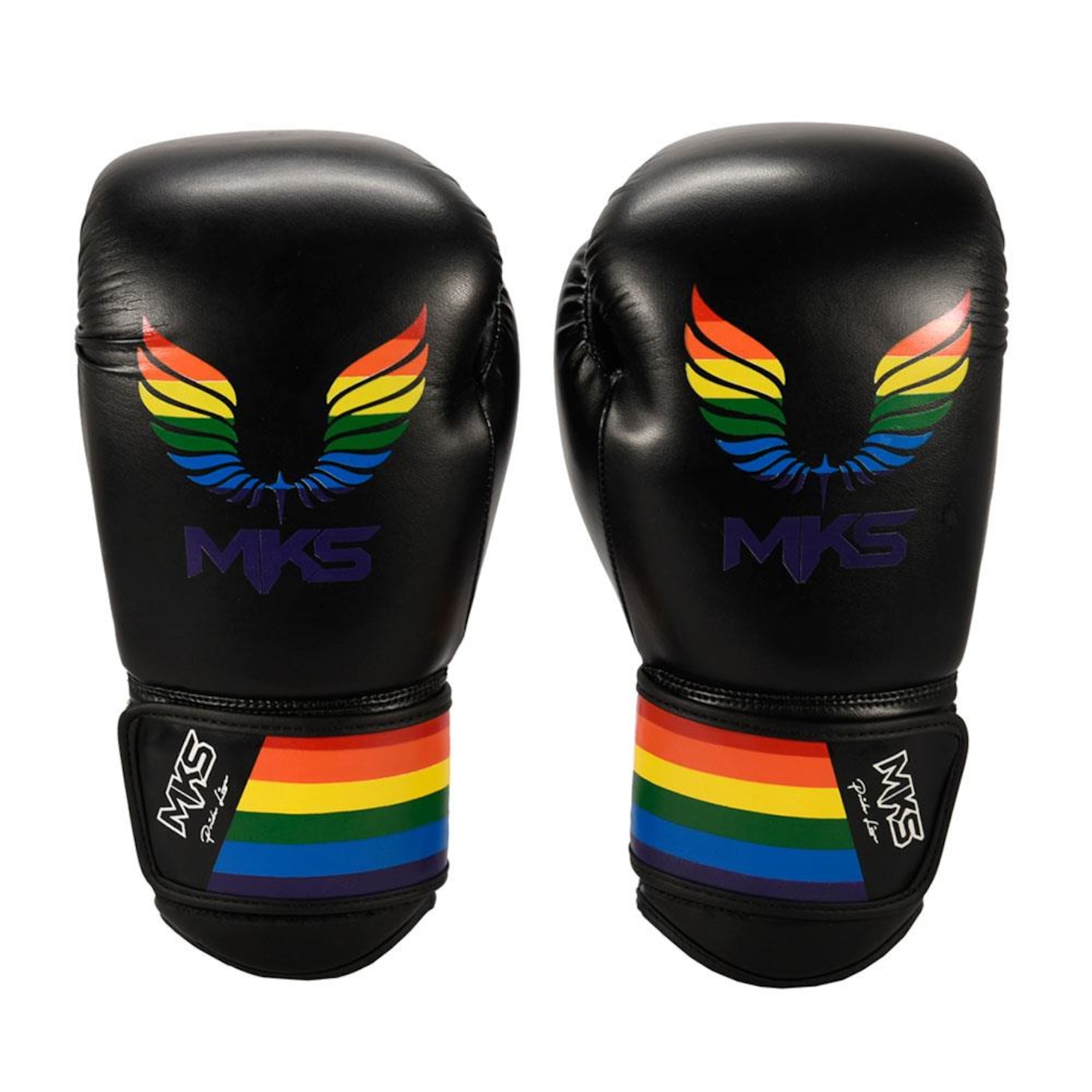 Luvas de Boxe Muay Thai Mks Energy Pride Line - Adulto - Foto 1