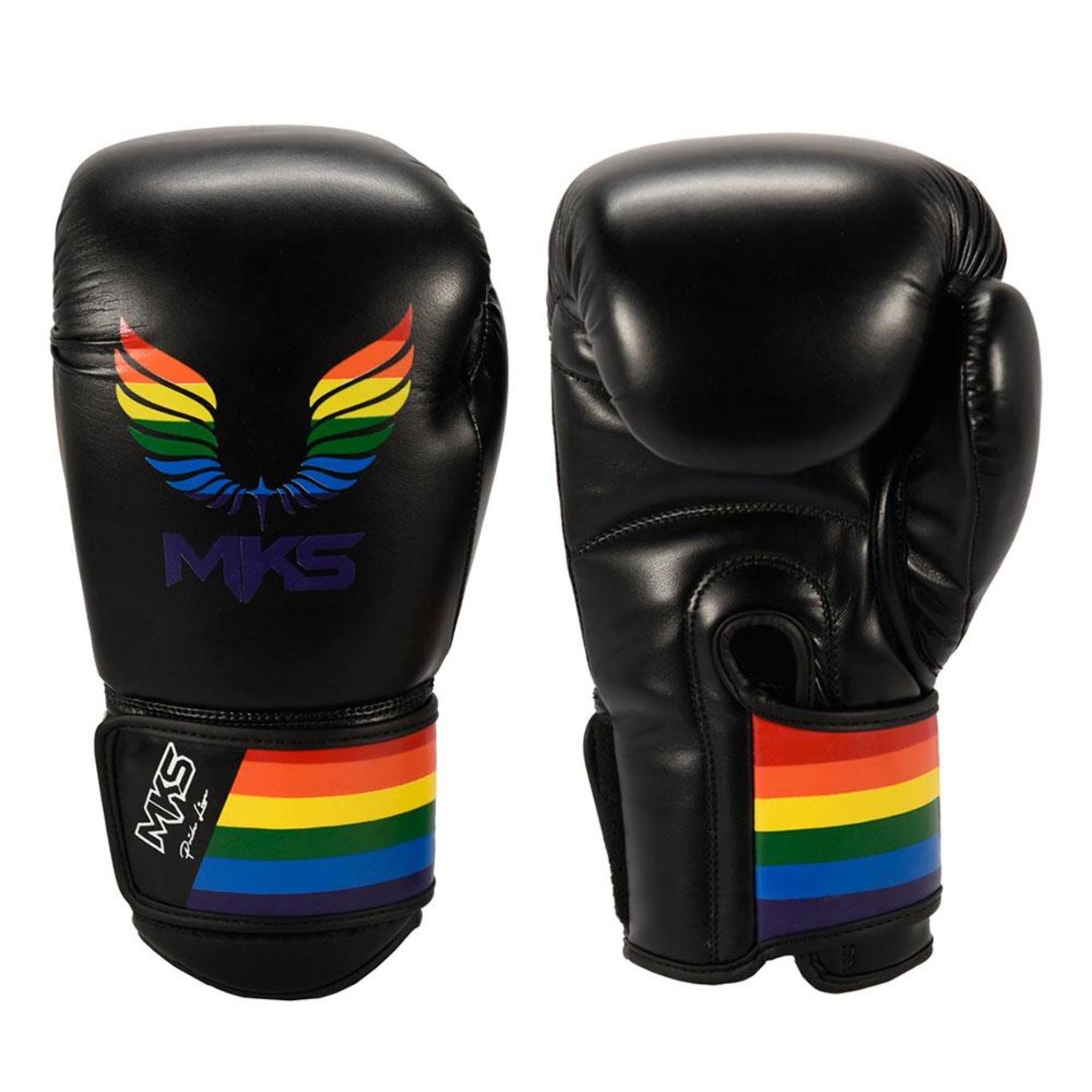 Luvas de Boxe Muay Thai Mks Energy Pride Line - Adulto - Foto 2