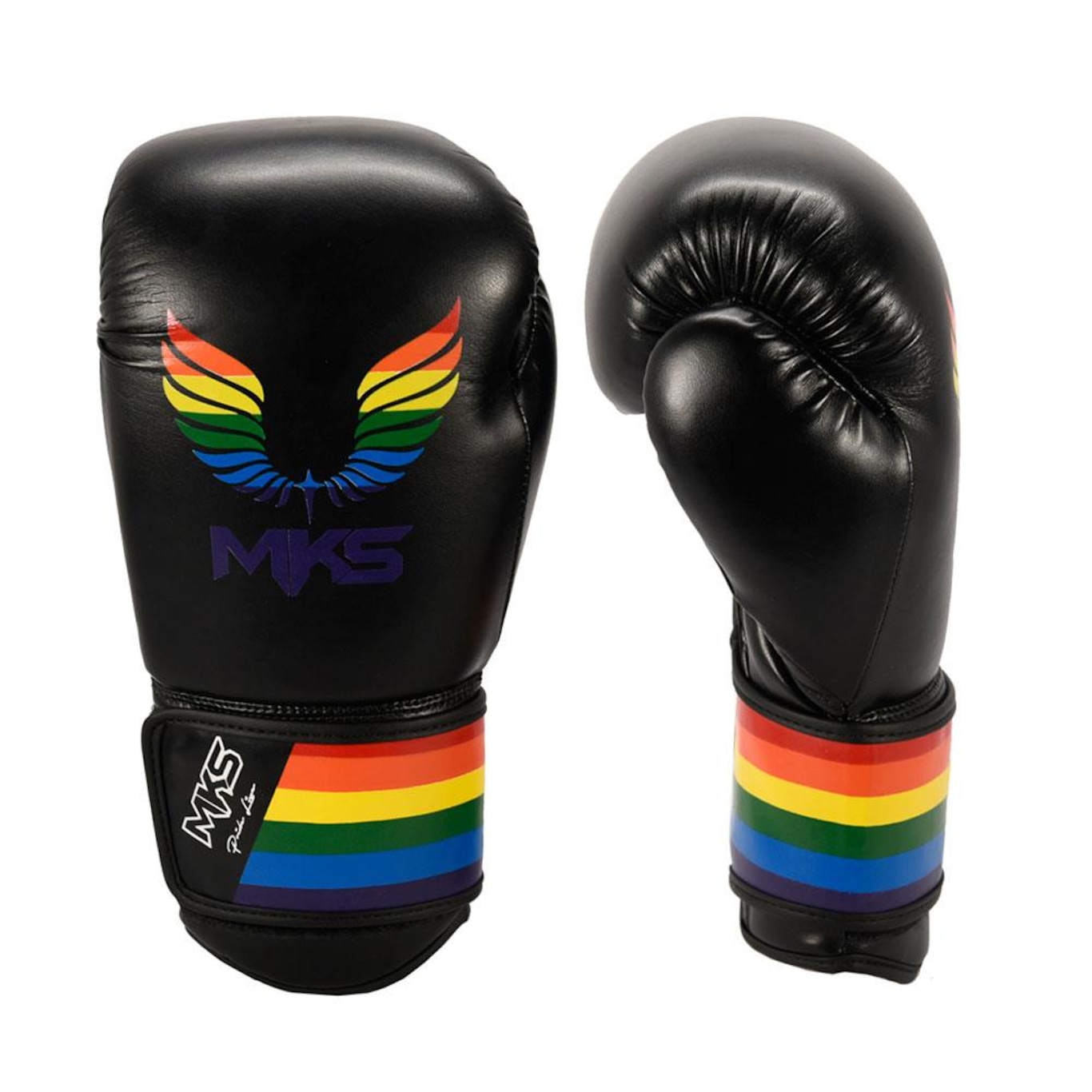 Luvas de Boxe Muay Thai Mks Energy Pride Line - Adulto - Foto 3