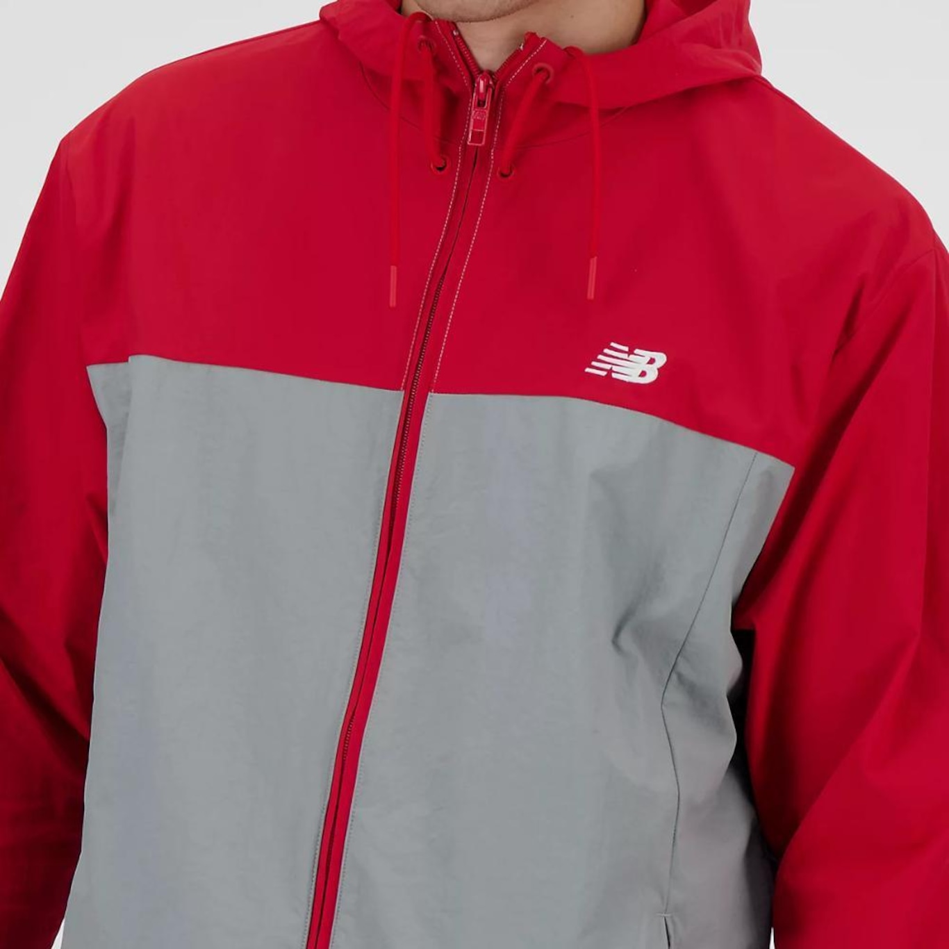 Jaqueta New Balance Small Logo - Masculina - Foto 4