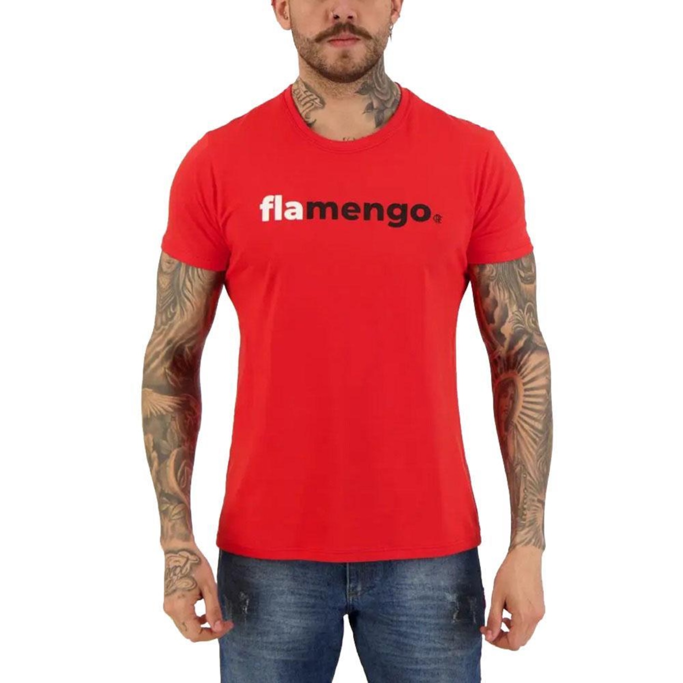 Camiseta do Flamengo Braziline Tunic - Masculina - Foto 1