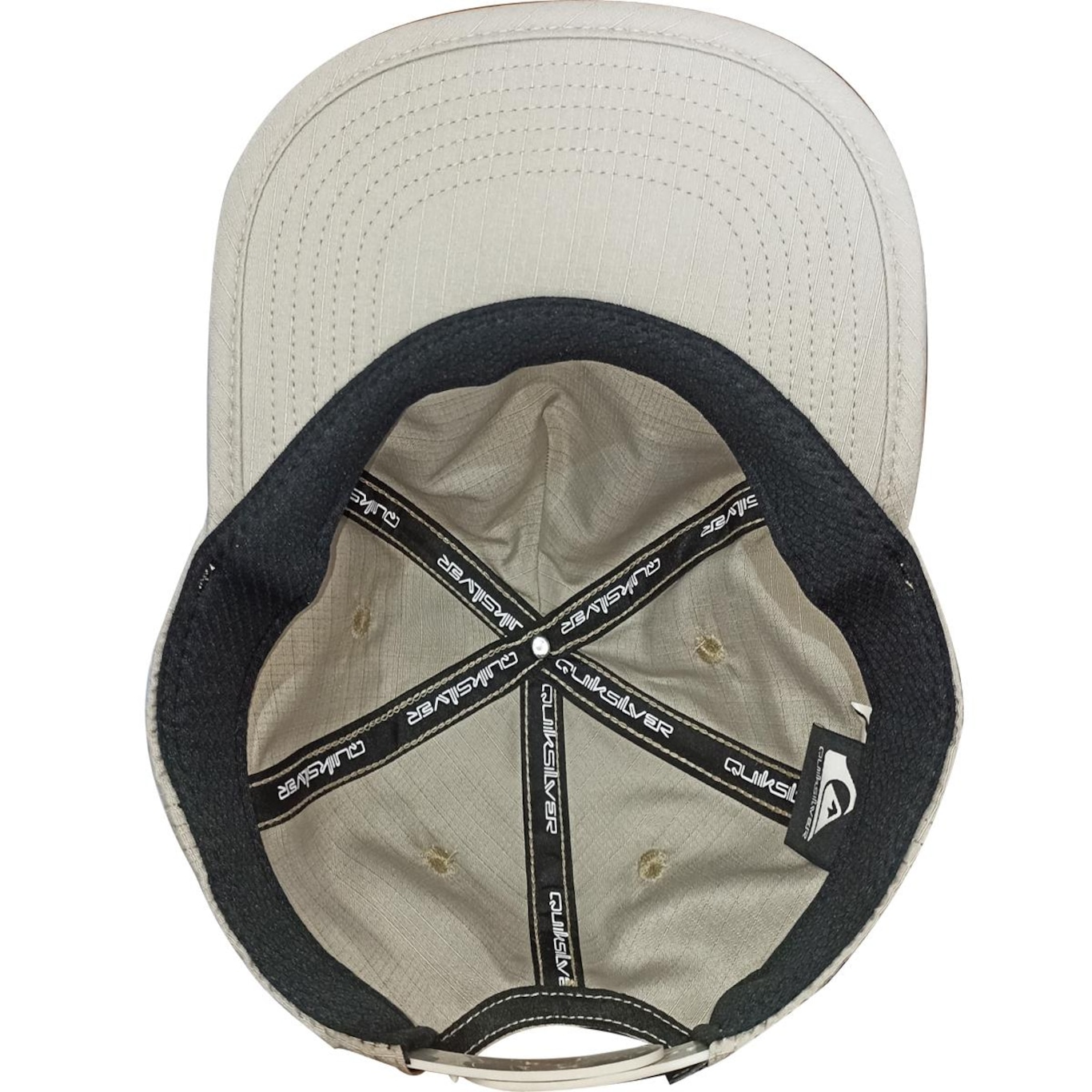 Boné Quiksilver Dna Omni Khaki - Snapback - Adulto - Foto 5