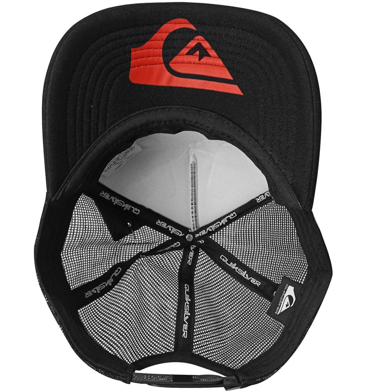 Boné Quiksilver Dna Impaired Trucker 3D - Snapback - Adulto - Foto 5