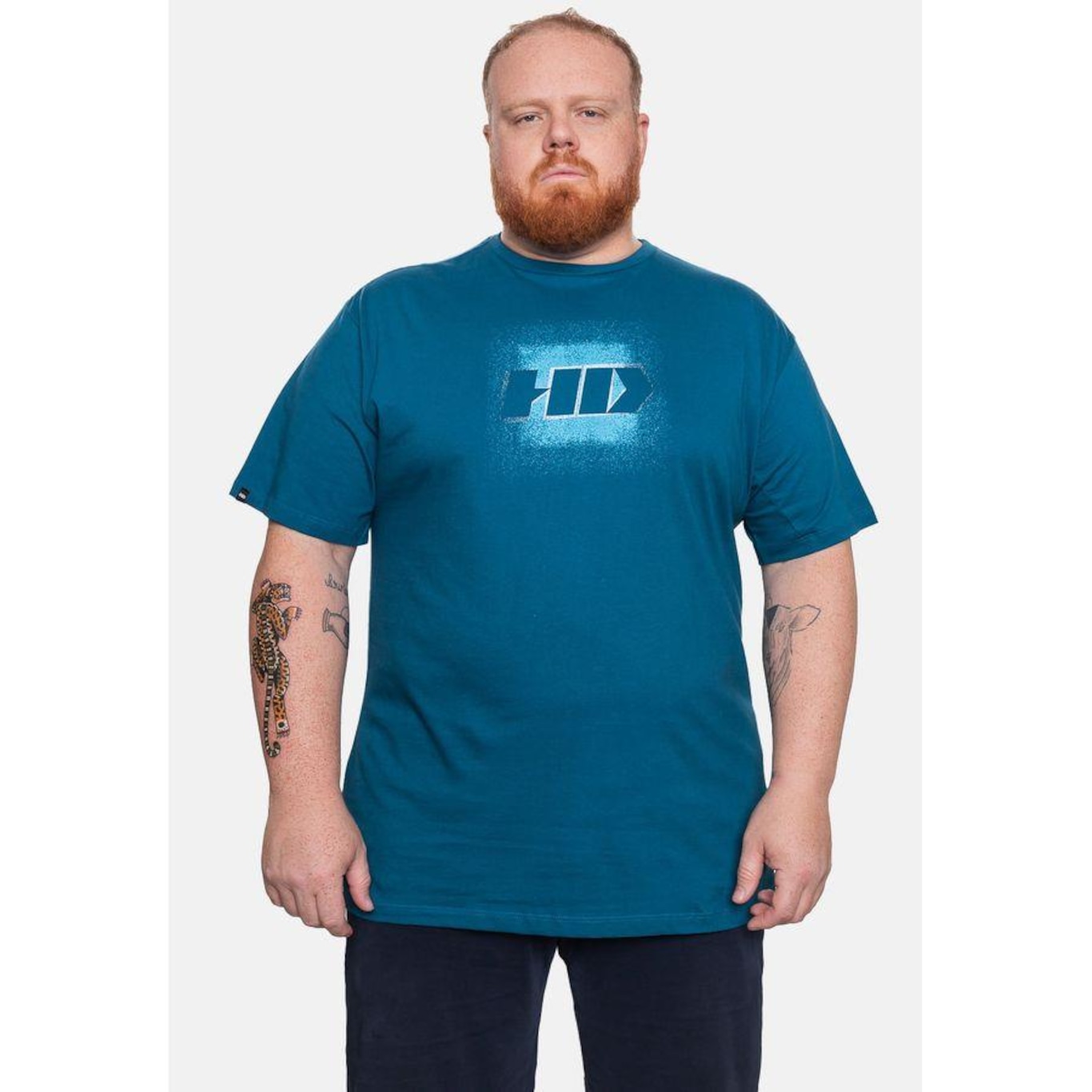 Camiseta Hd New Dissolve Plus Size - Masculina - Foto 1