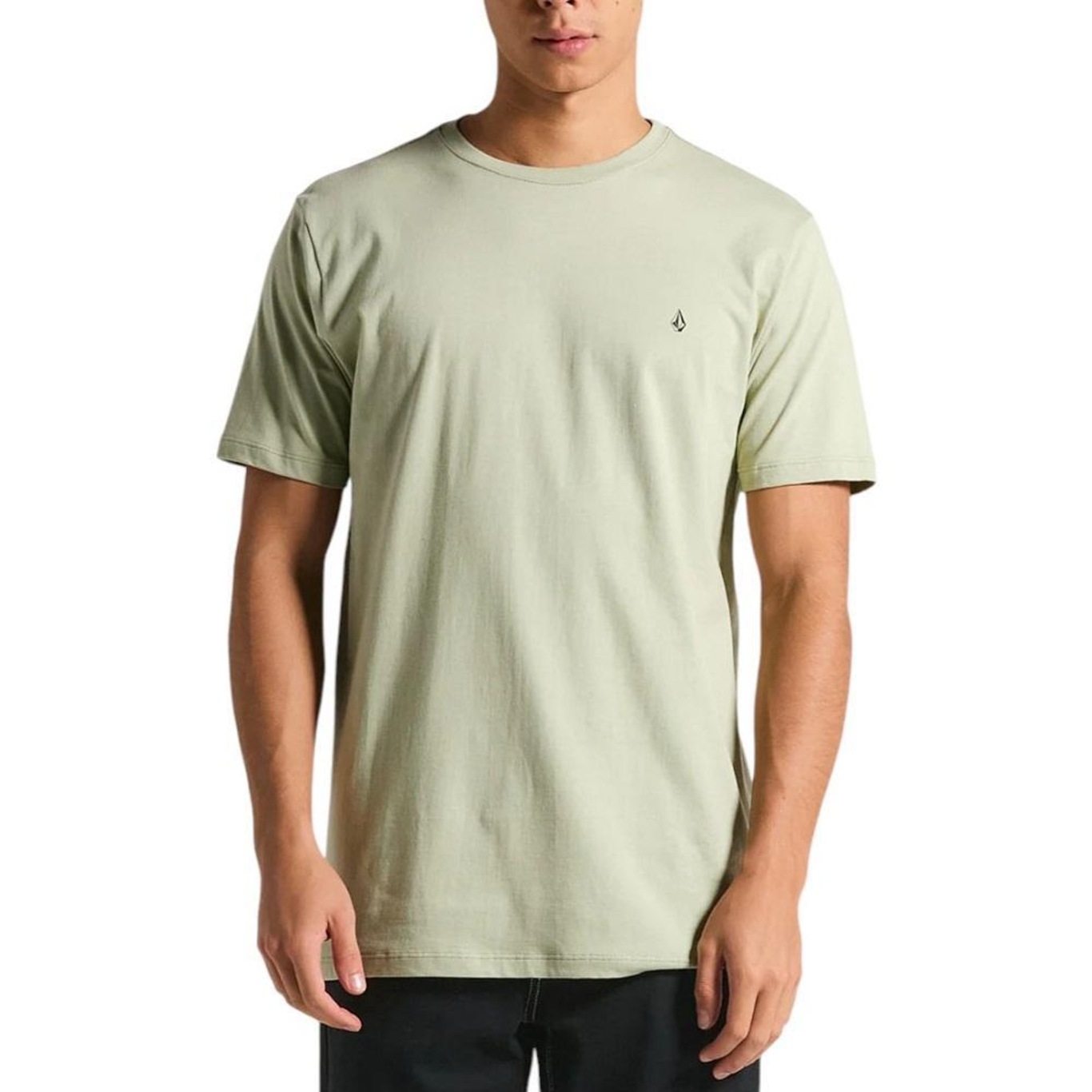 Camiseta Volcom Silk Stone Blanks - Masculina - Foto 1