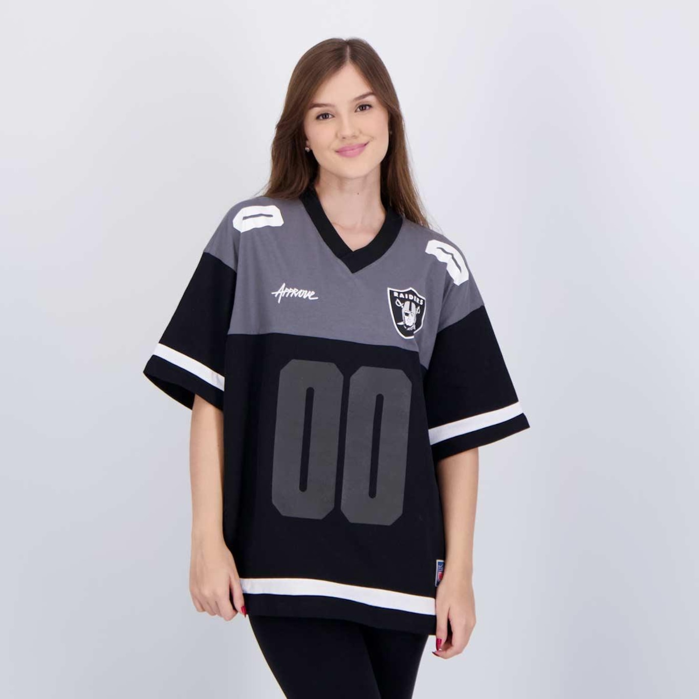 Camiseta Approve Nfl Raiders - Feminina - Foto 1