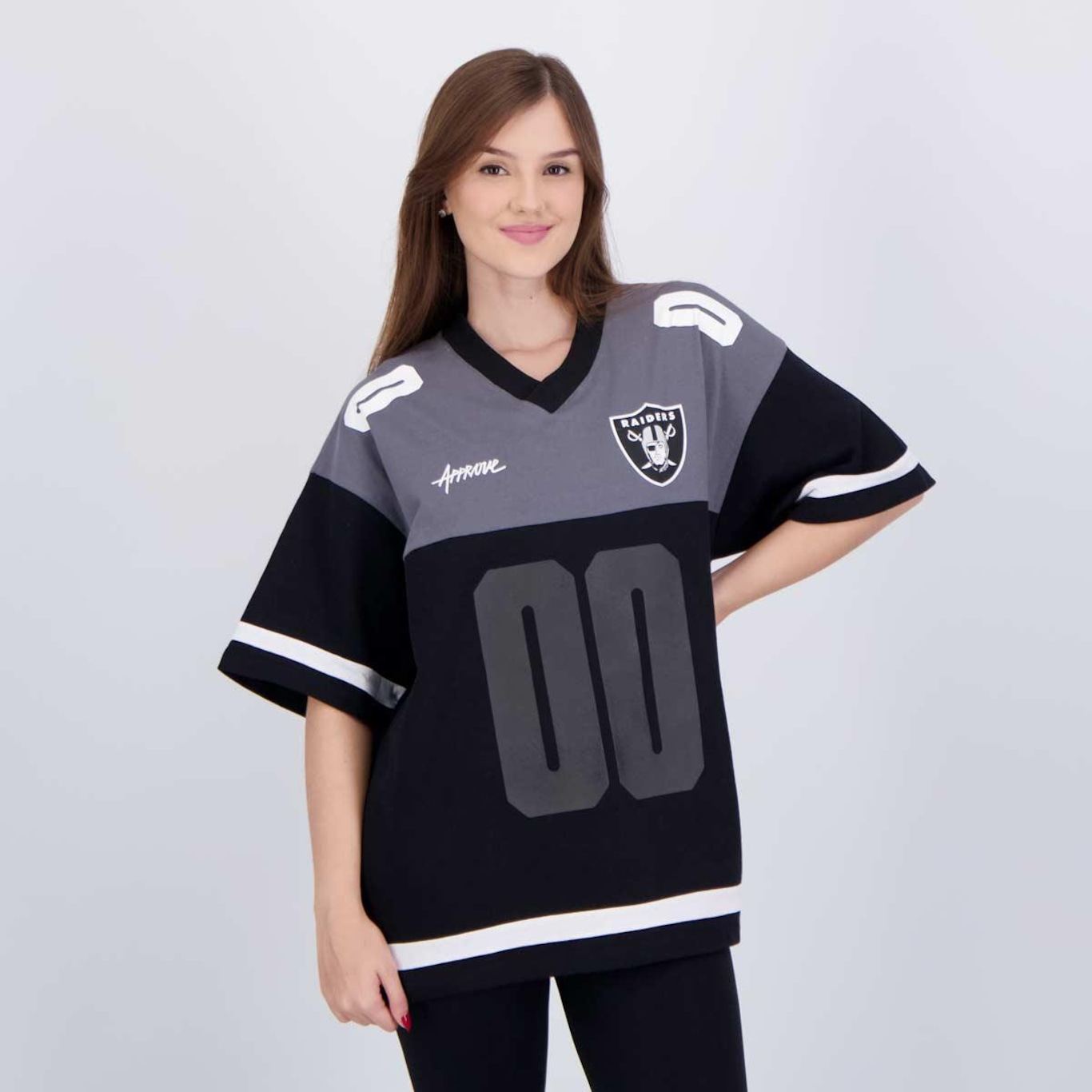 Camiseta Approve Nfl Raiders - Feminina - Foto 2