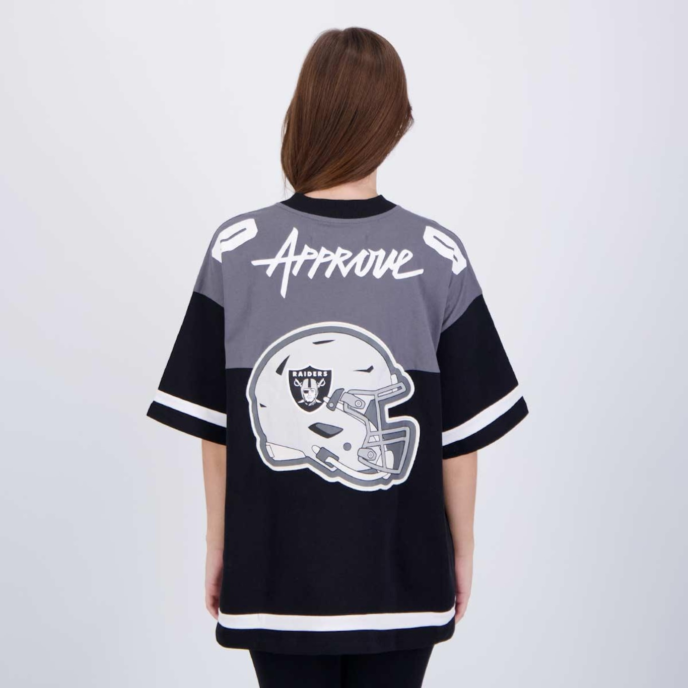 Camiseta Approve Nfl Raiders - Feminina - Foto 4